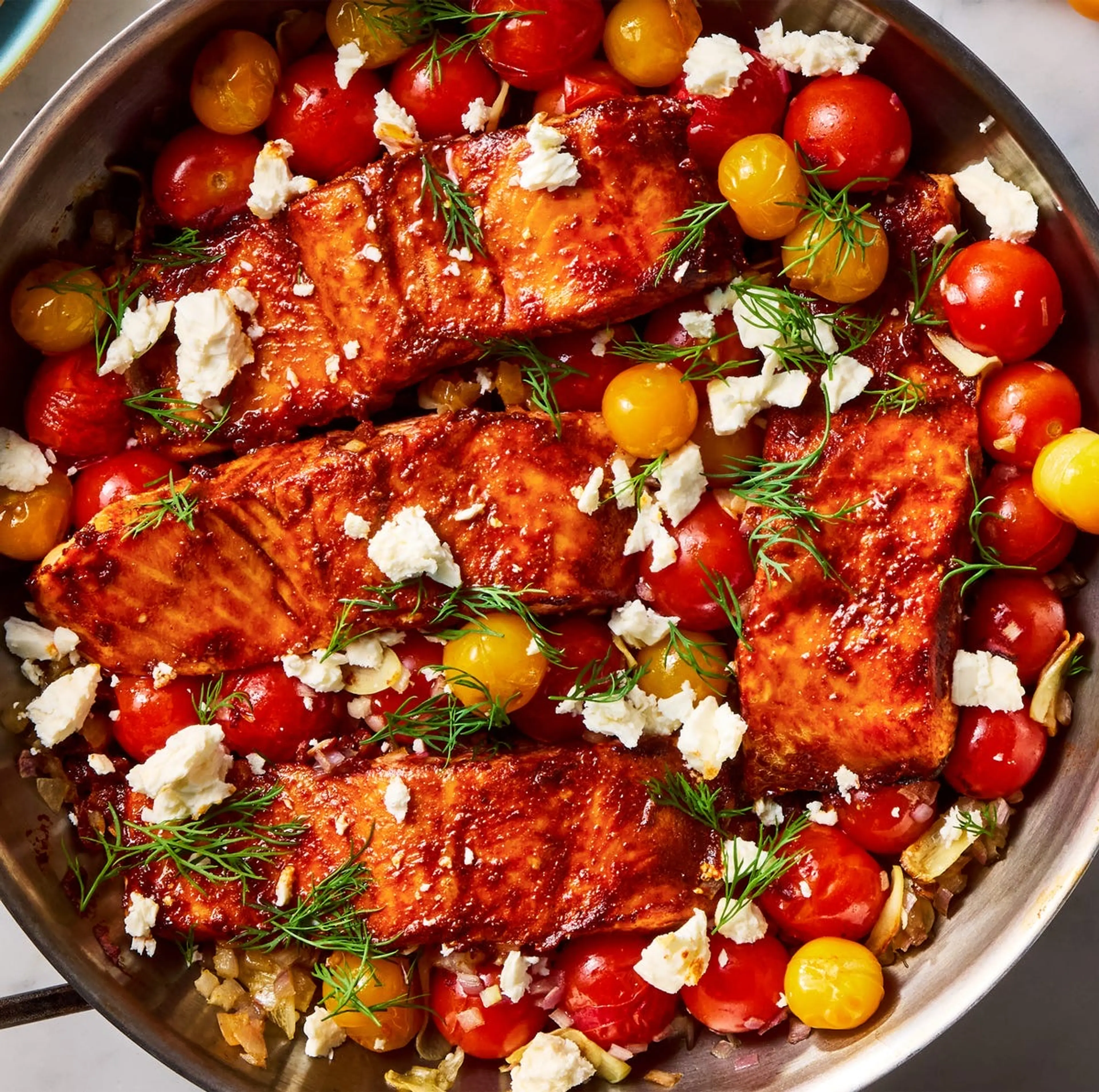 Summer Salmon Skillet