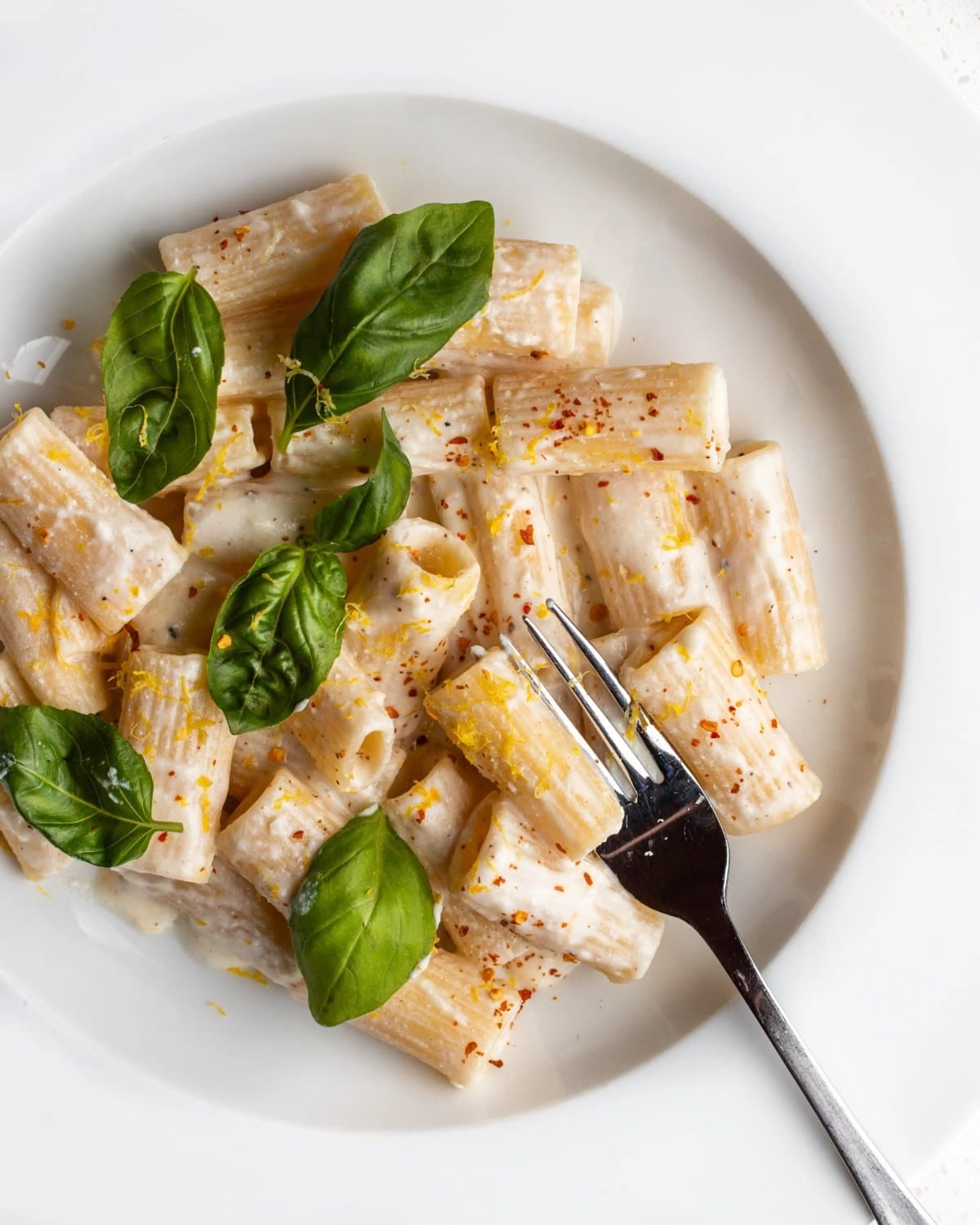 Easy and Quick Lemon Ricotta Pasta