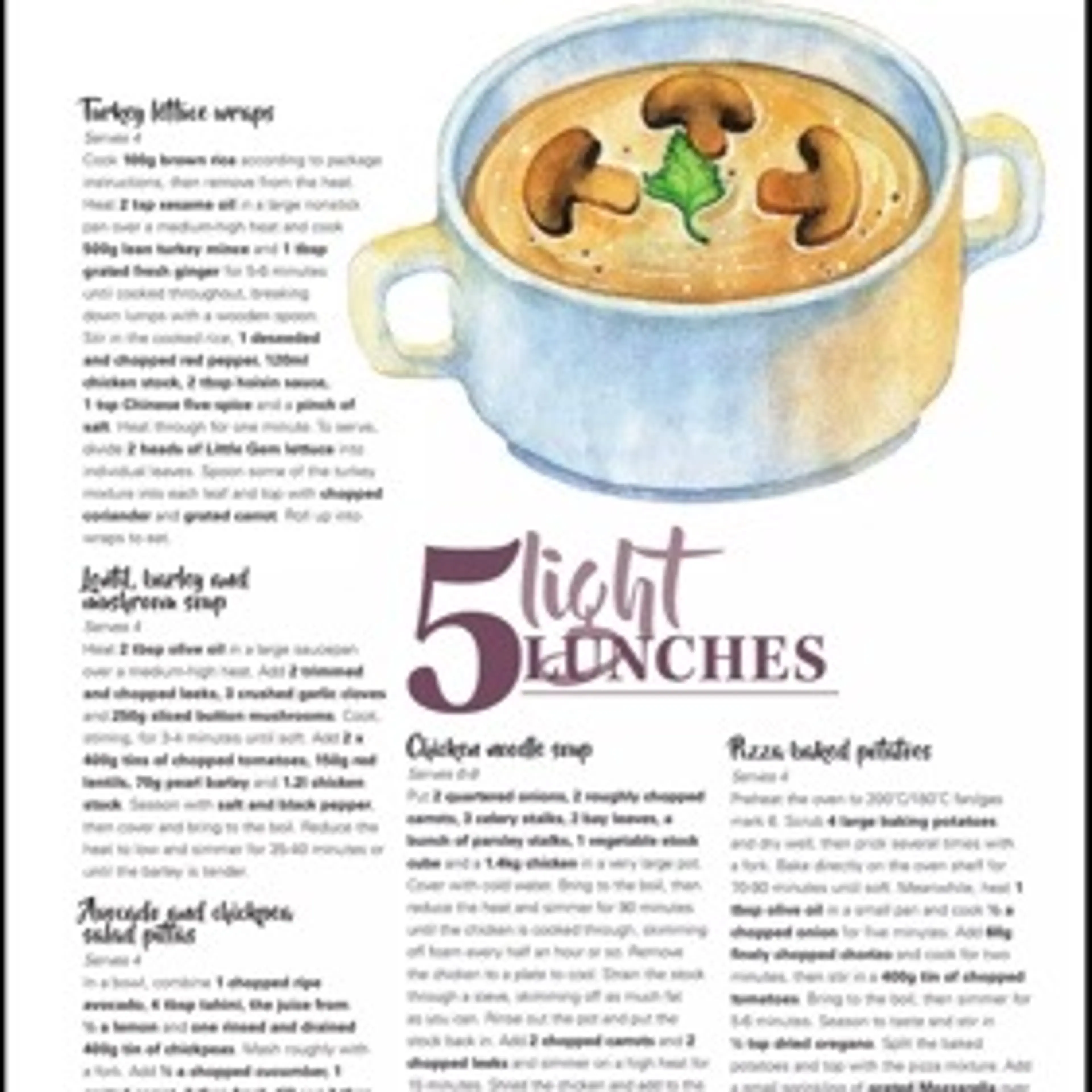 5 Light Lunches