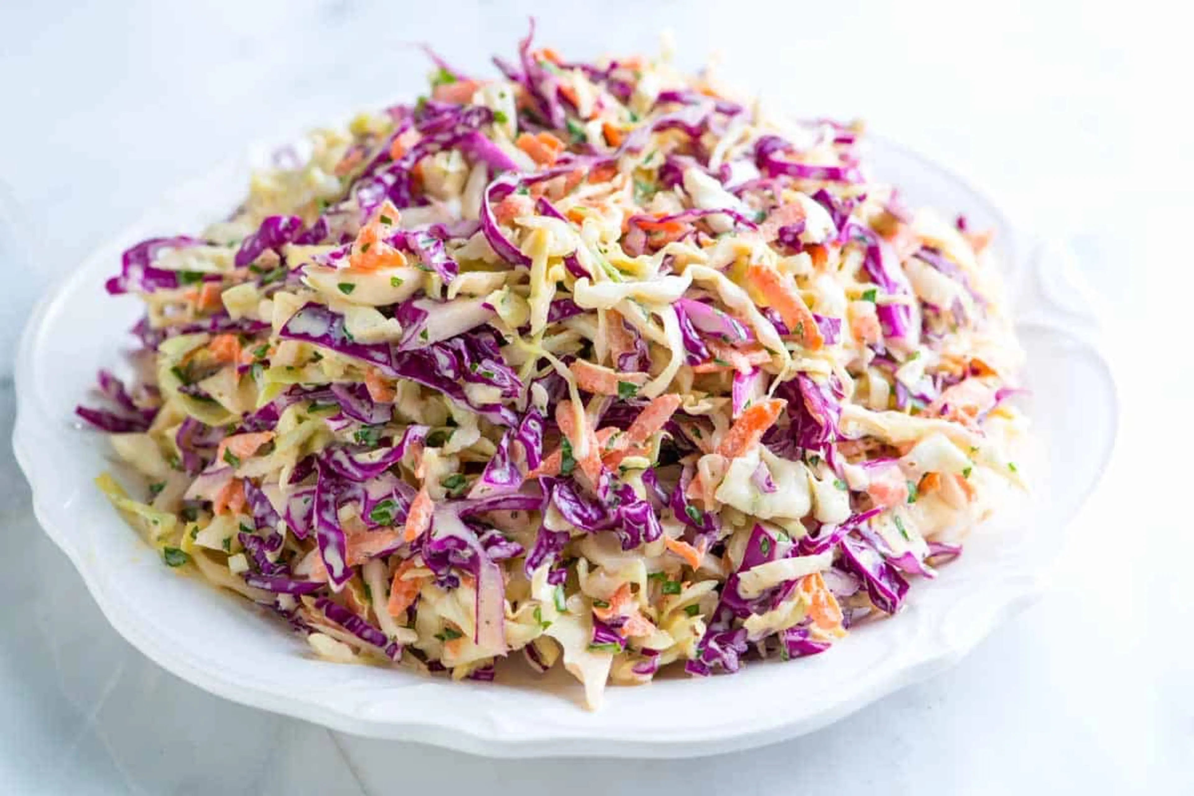 Easy Creamy Coleslaw