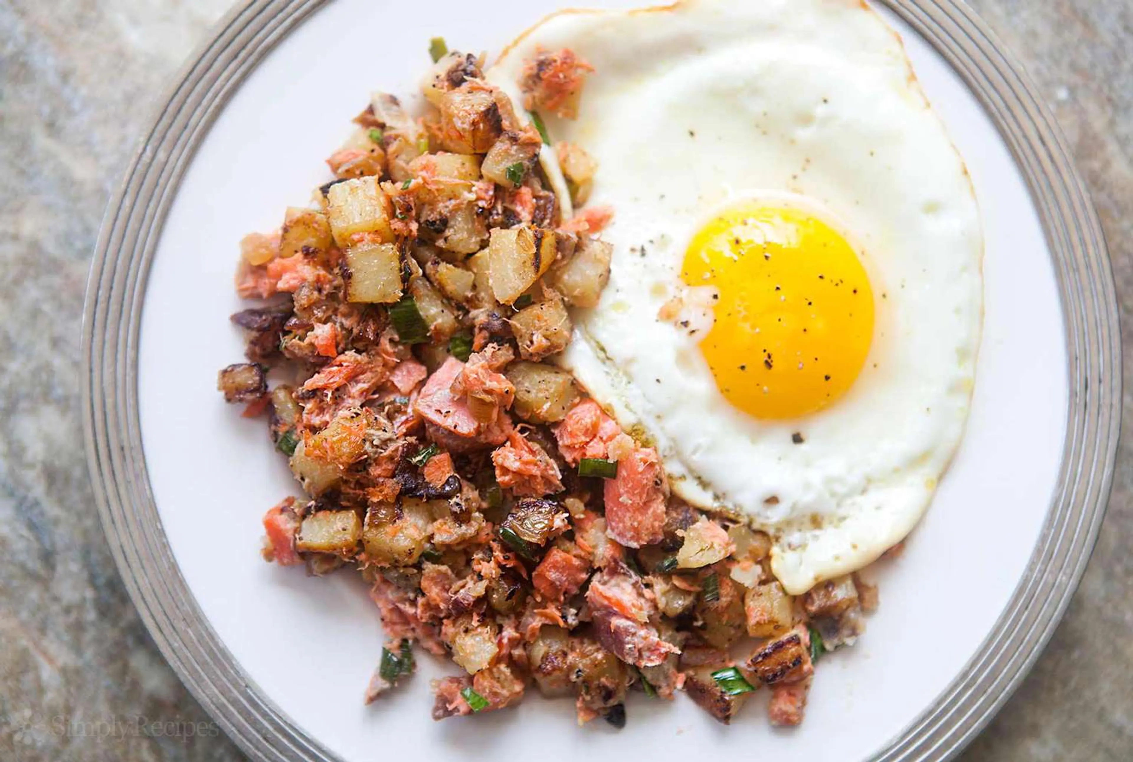 Smoked Salmon Hash