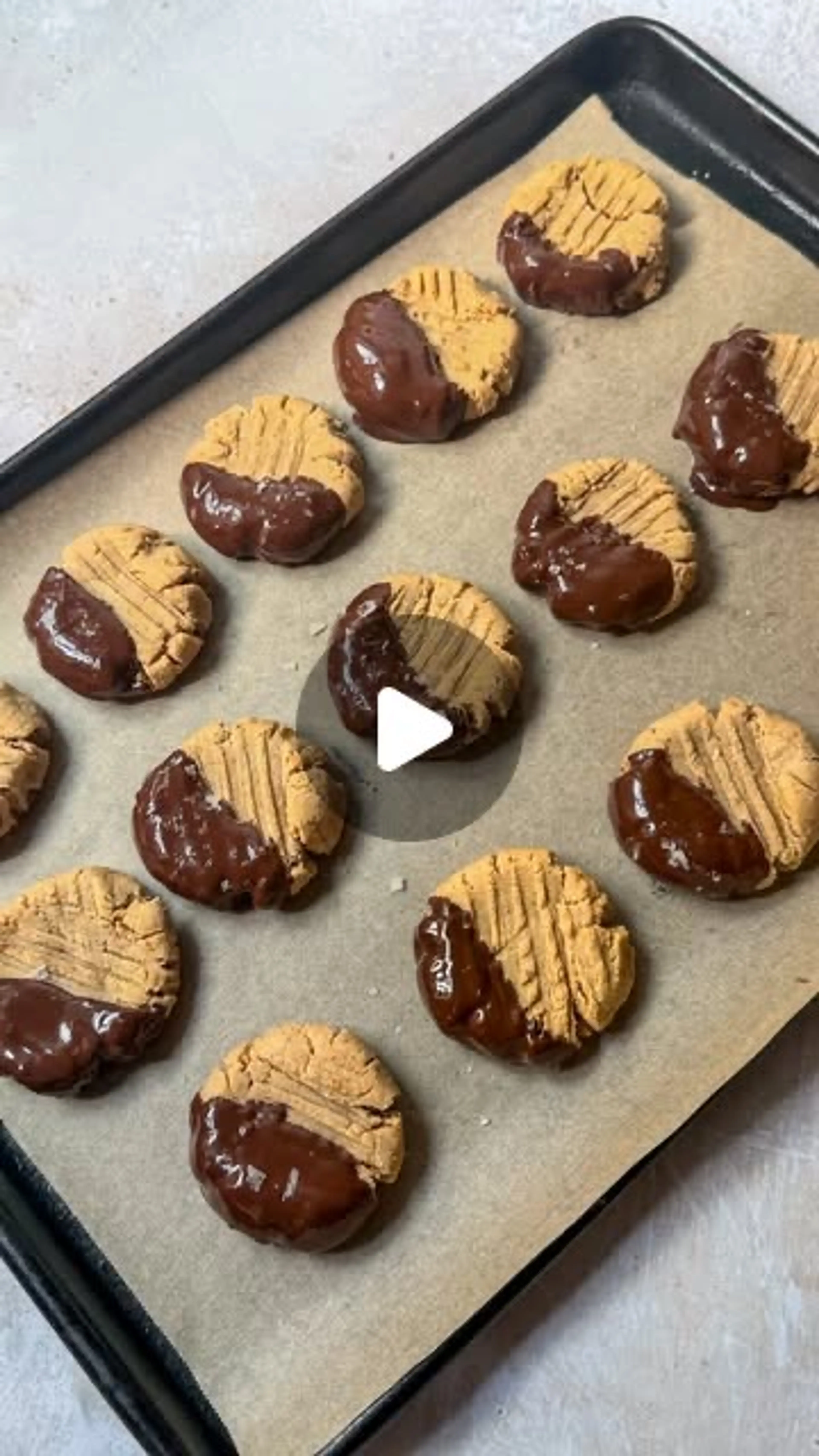 Salted Peanut Butter Snickerdoodles