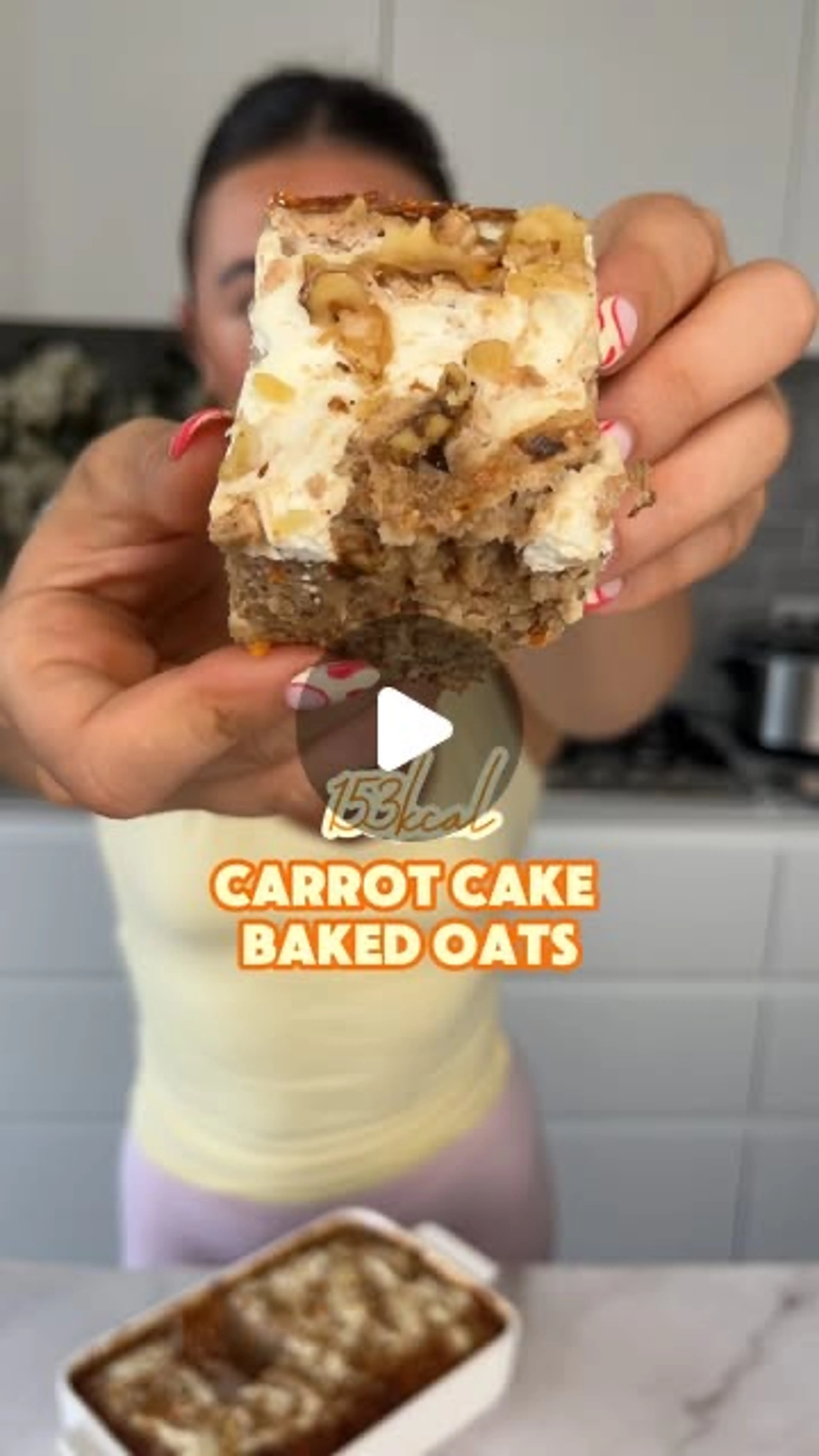 Carrot Cakes Baked Oats