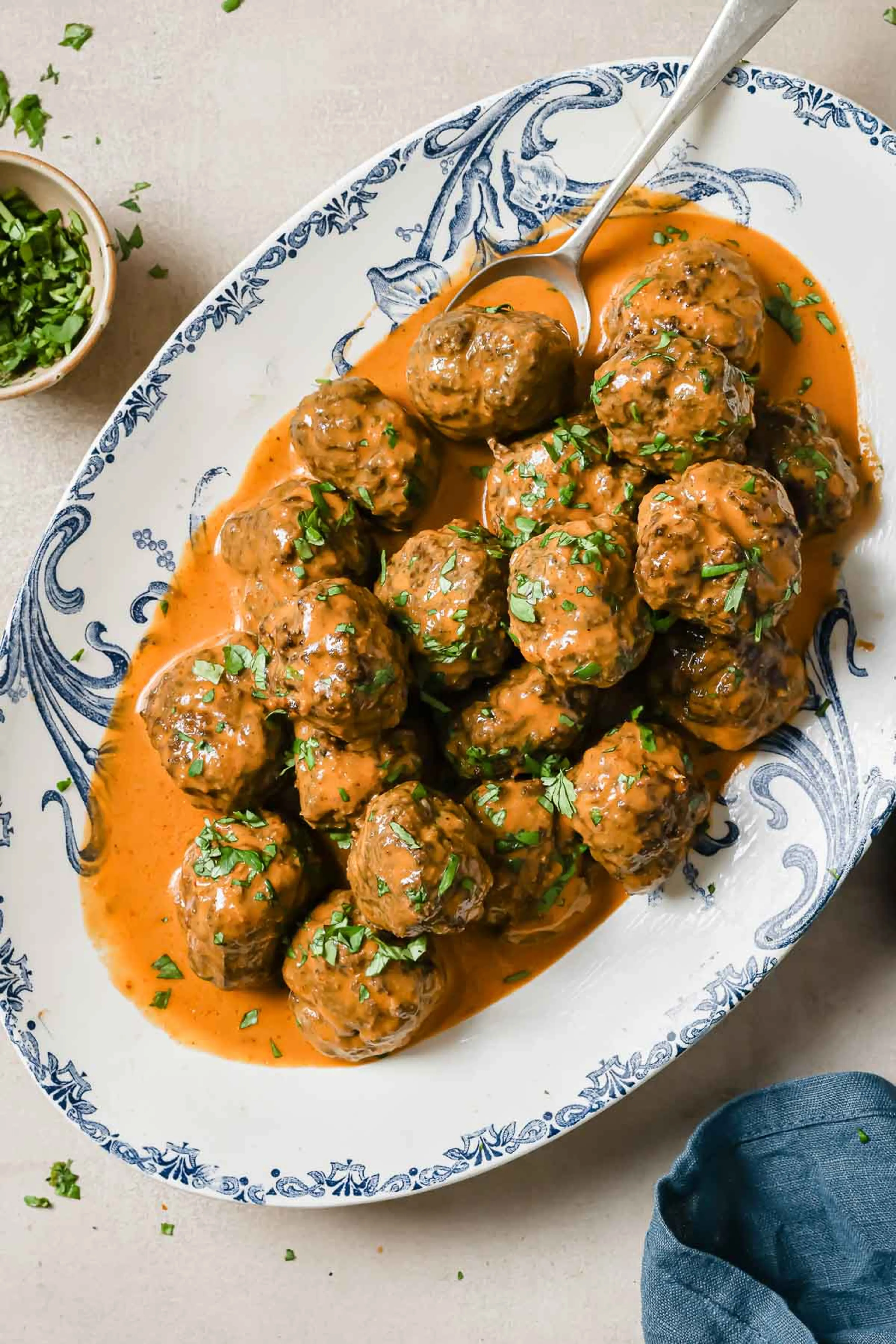 Thai curry meatballs recipe
