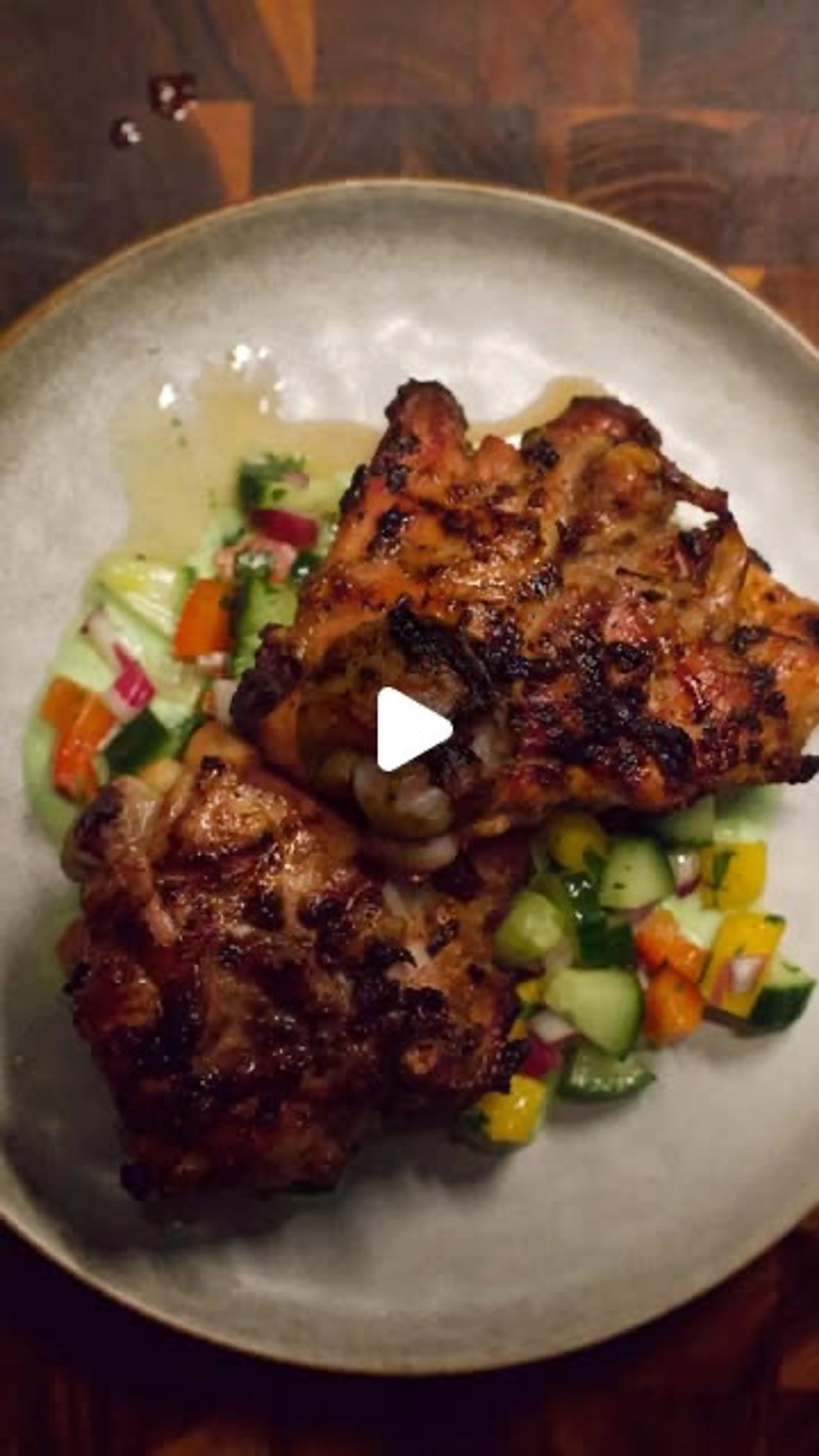 Take It Easy” Part 3 - Chili Lime Chicken, Aji Verde, Mango