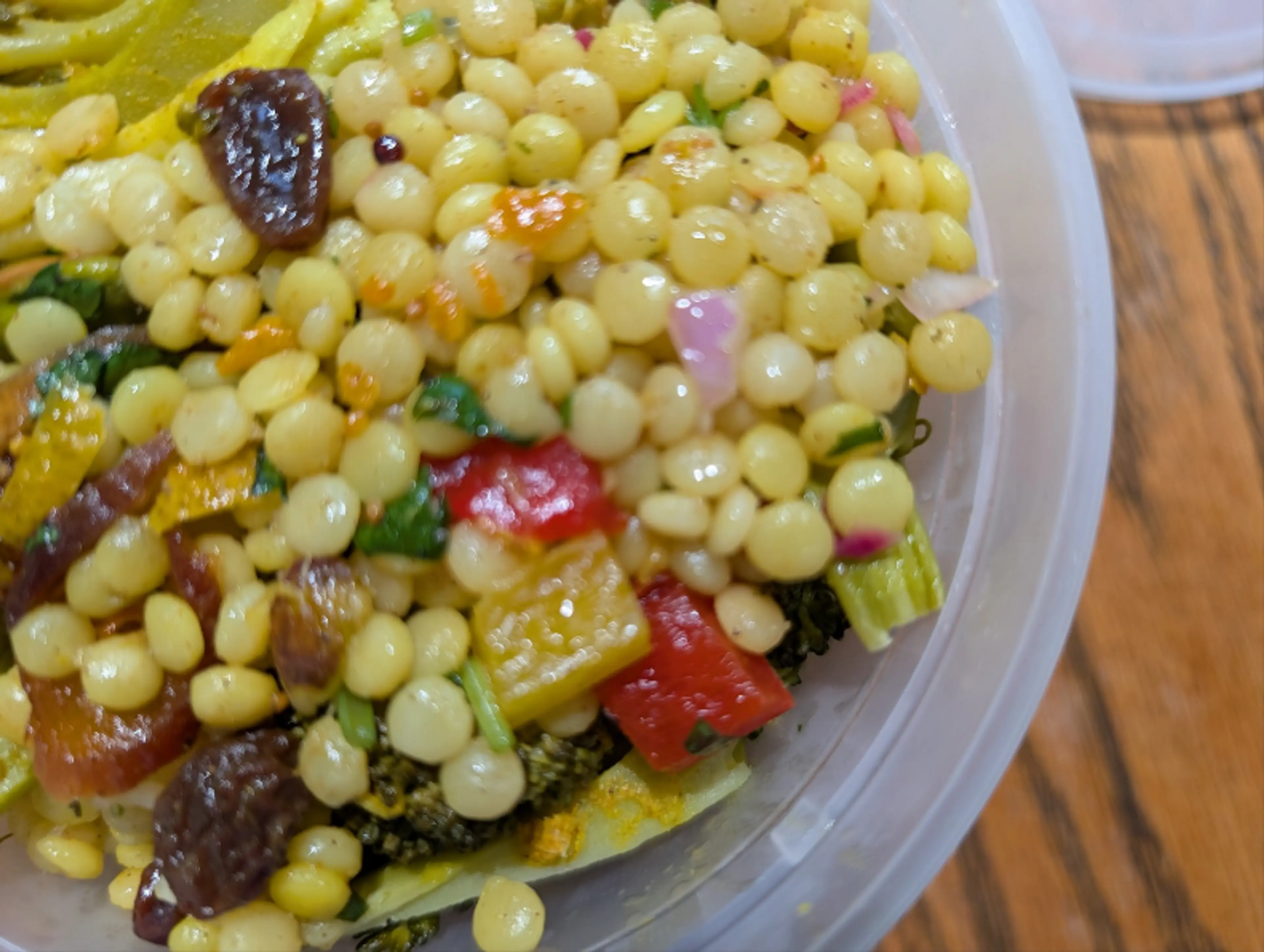 Moroccan Toasted Couscous With Spiced Honey Citrus