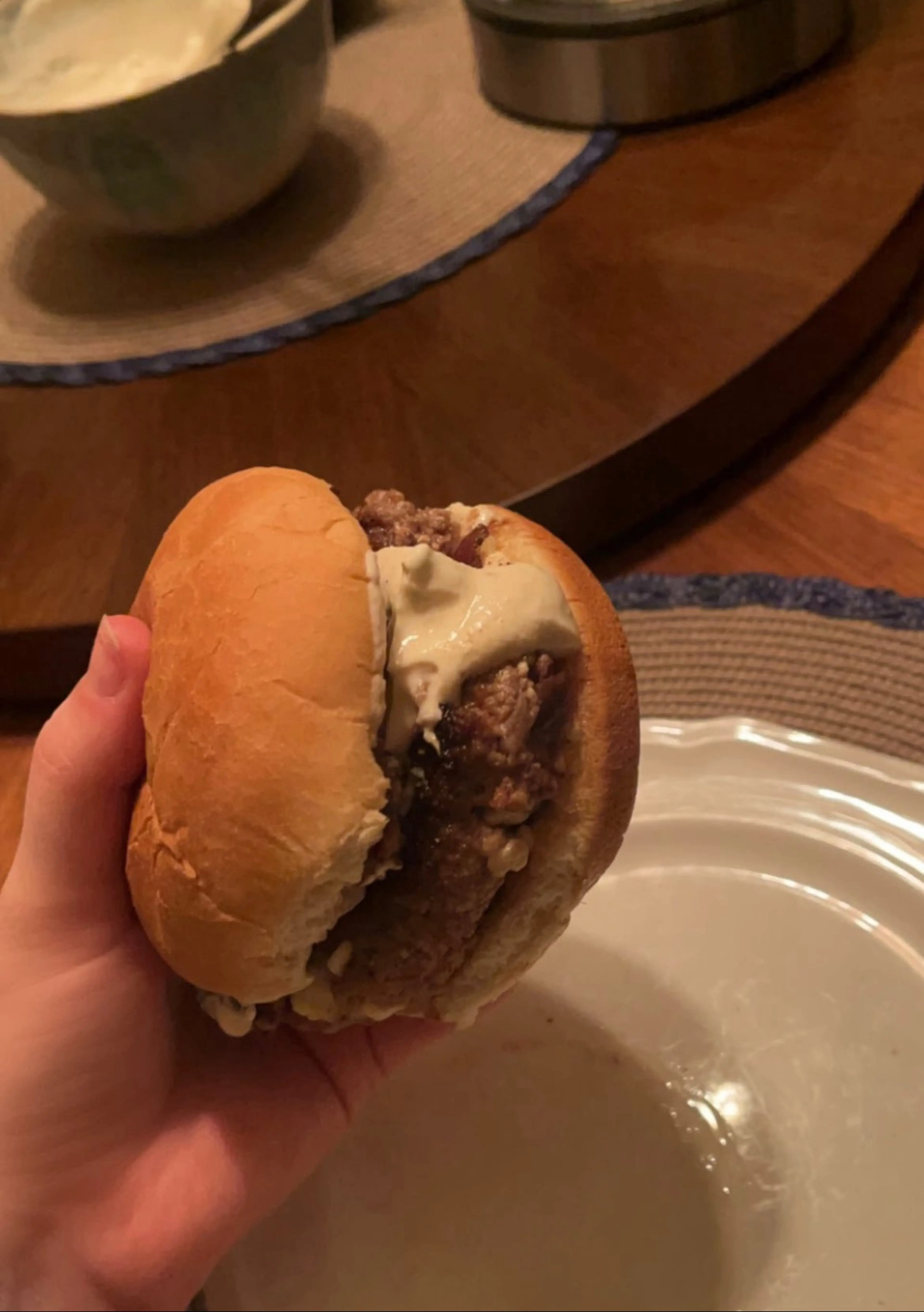 Olive and Feta Burgers