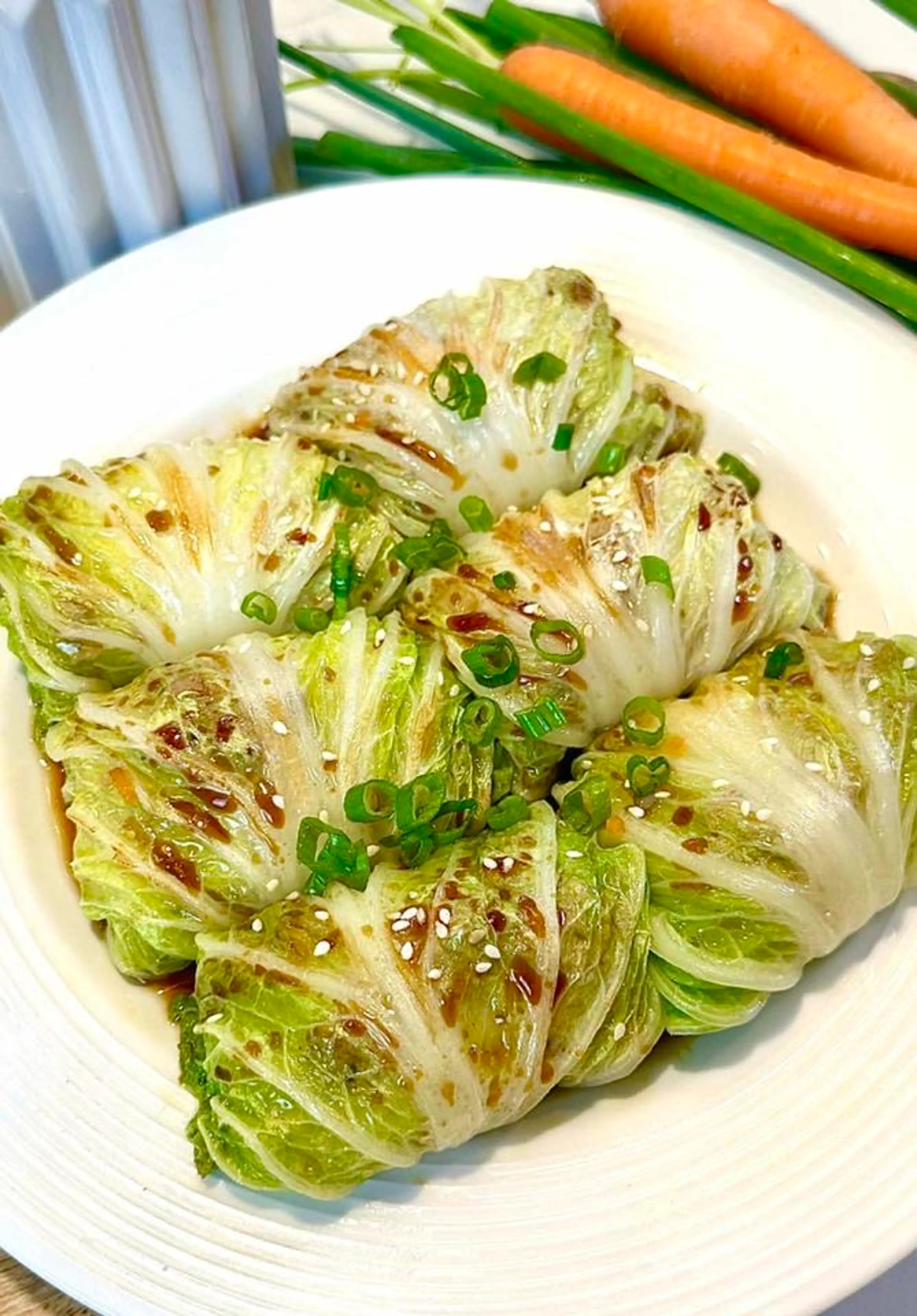 The Kids Were Craving Napa Cabbage Rolls for Dinner! So Deli