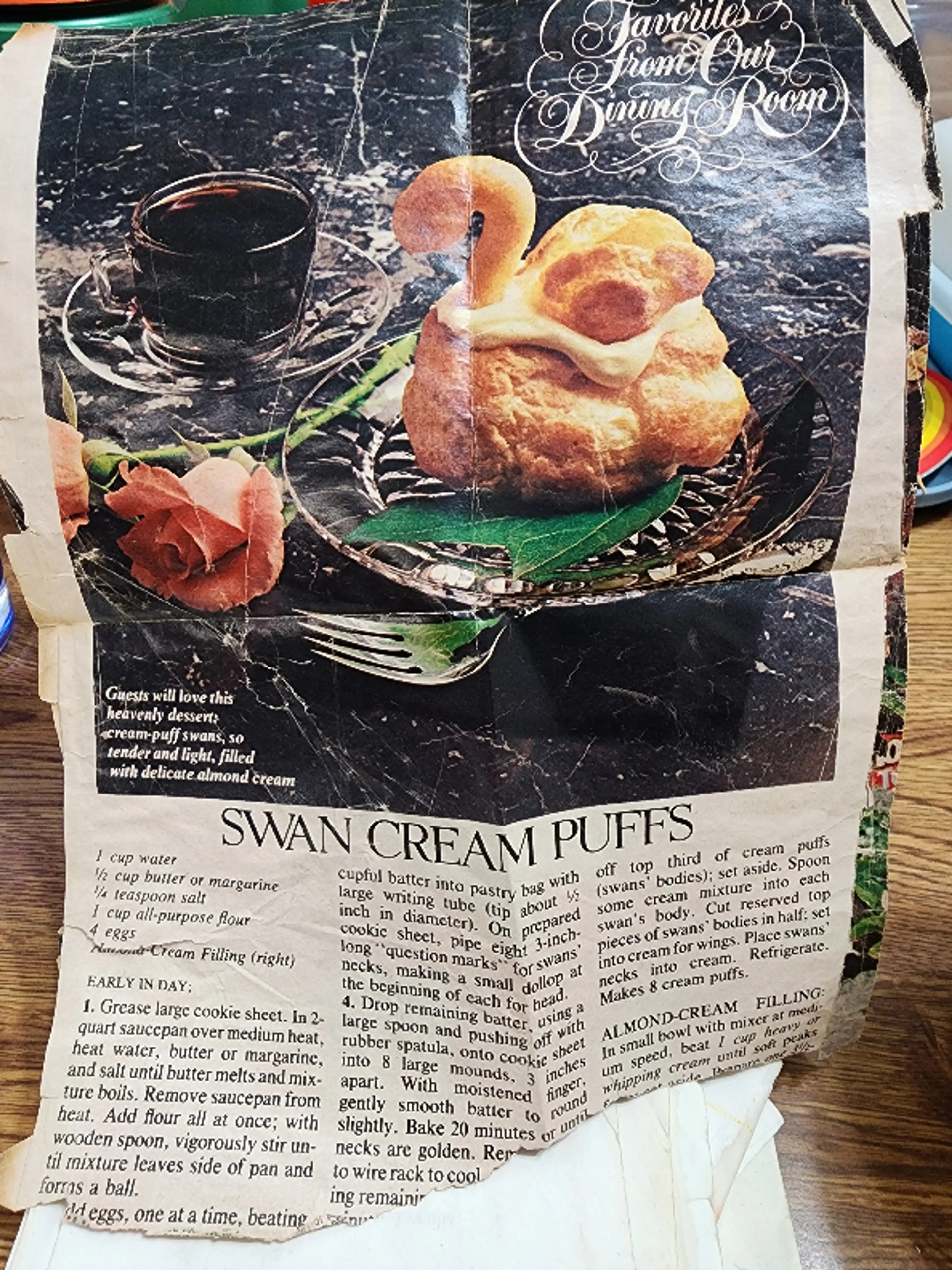 Swan Cream Puffs (WIP)