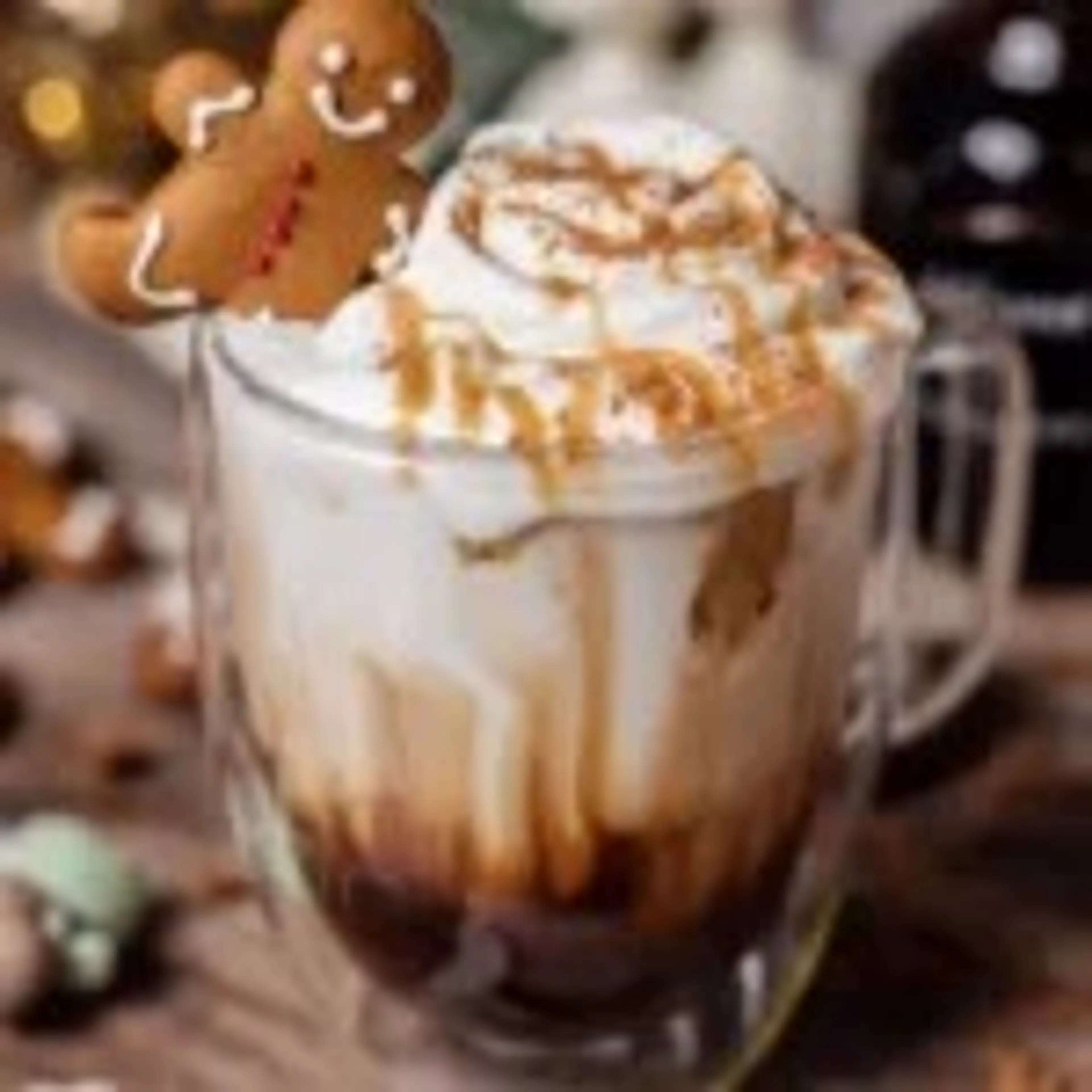 Iced Gingerbread Oatmilk Chai Latte {Starbucks Copycat}