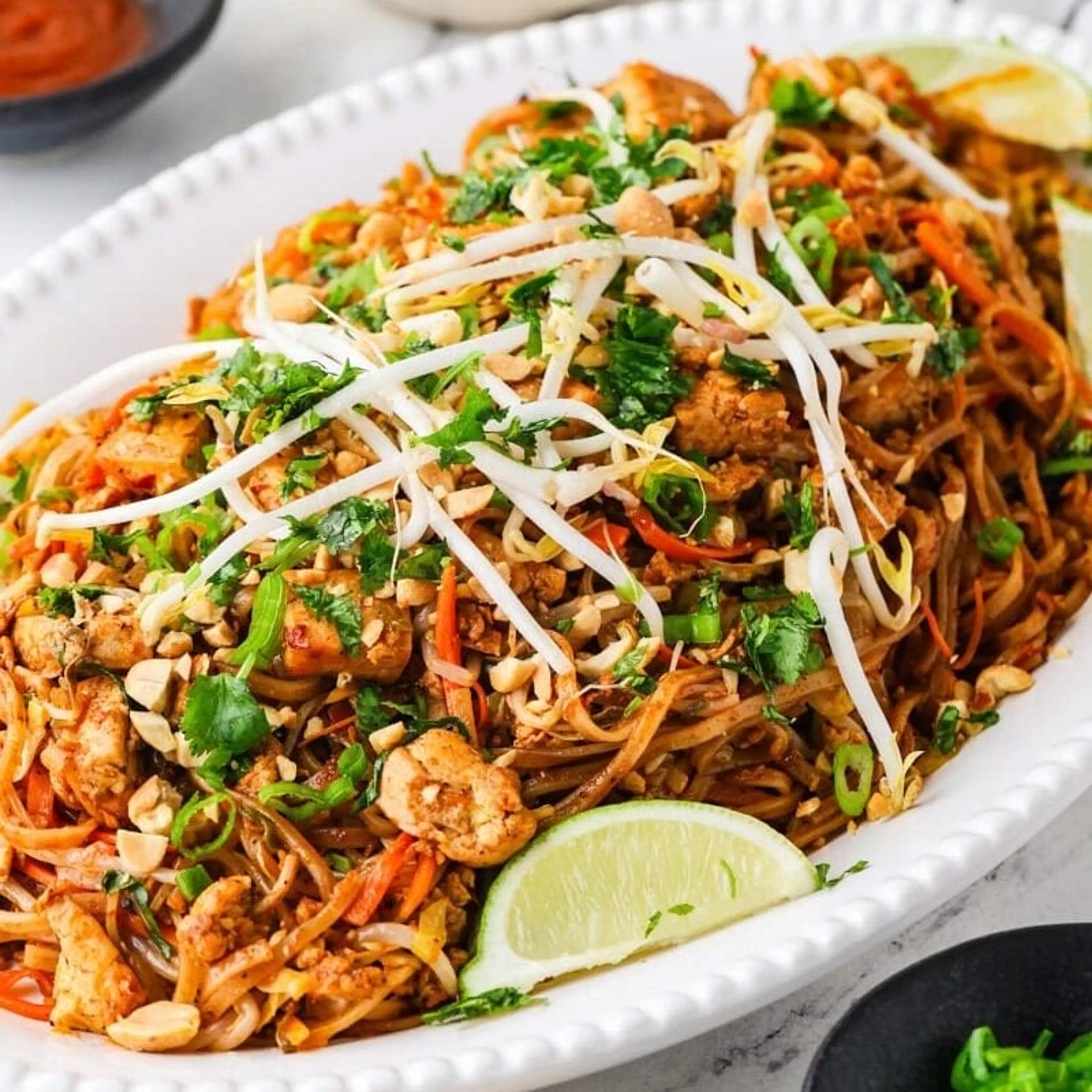Vegetarisches Tofu Pad Thai