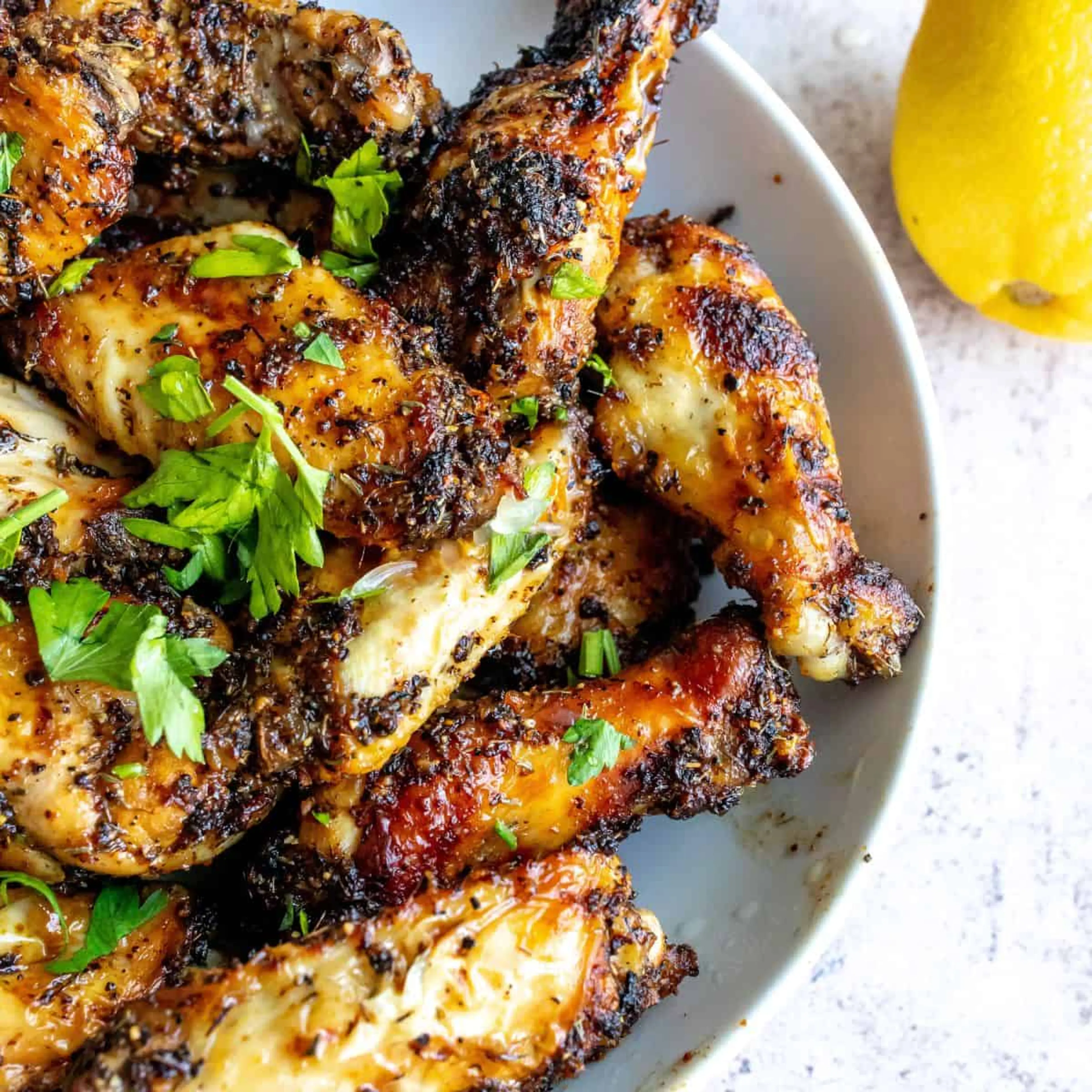 Air Fryer Lemon Pepper Wings