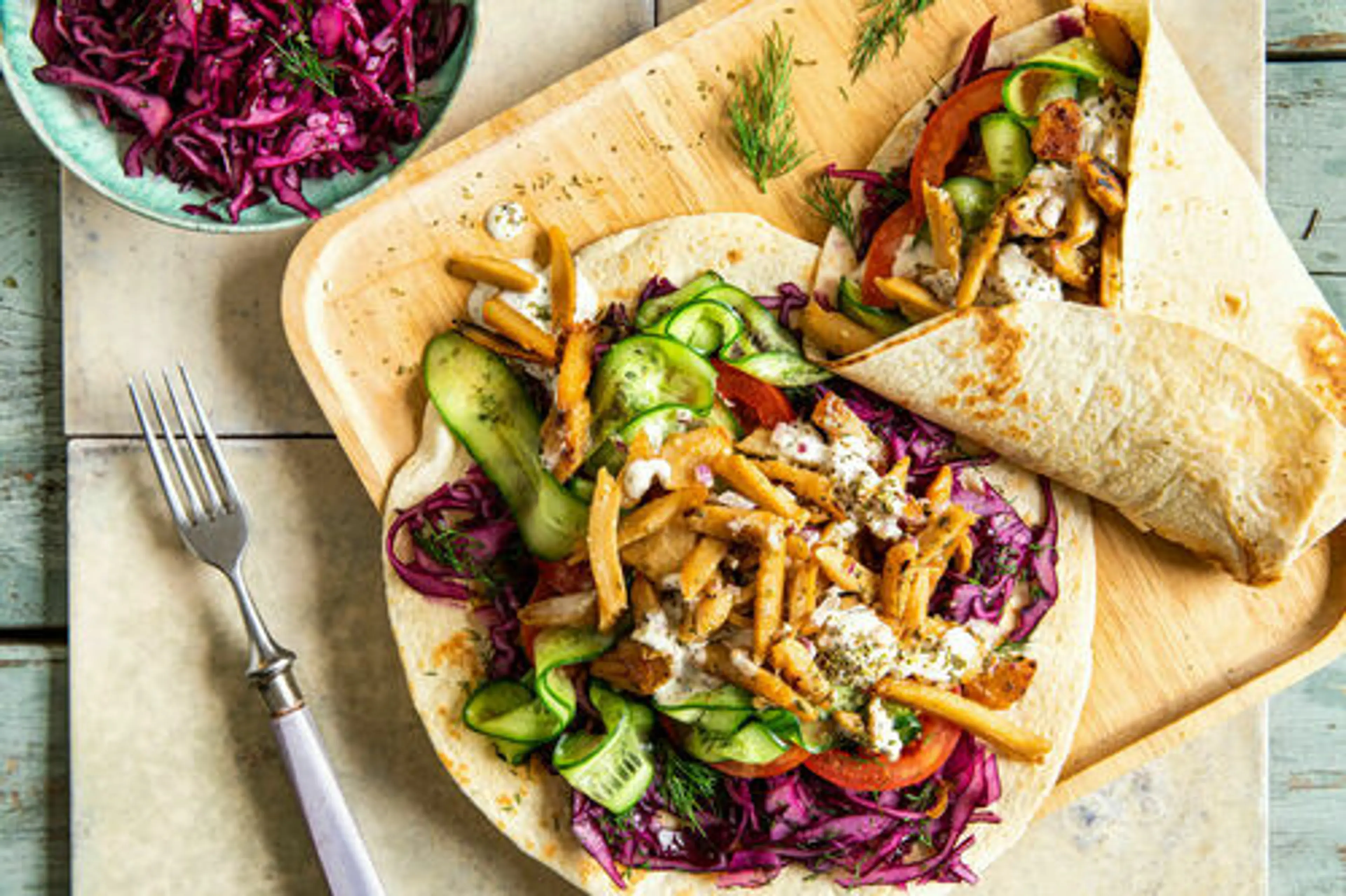 wraps met vegan shizzles