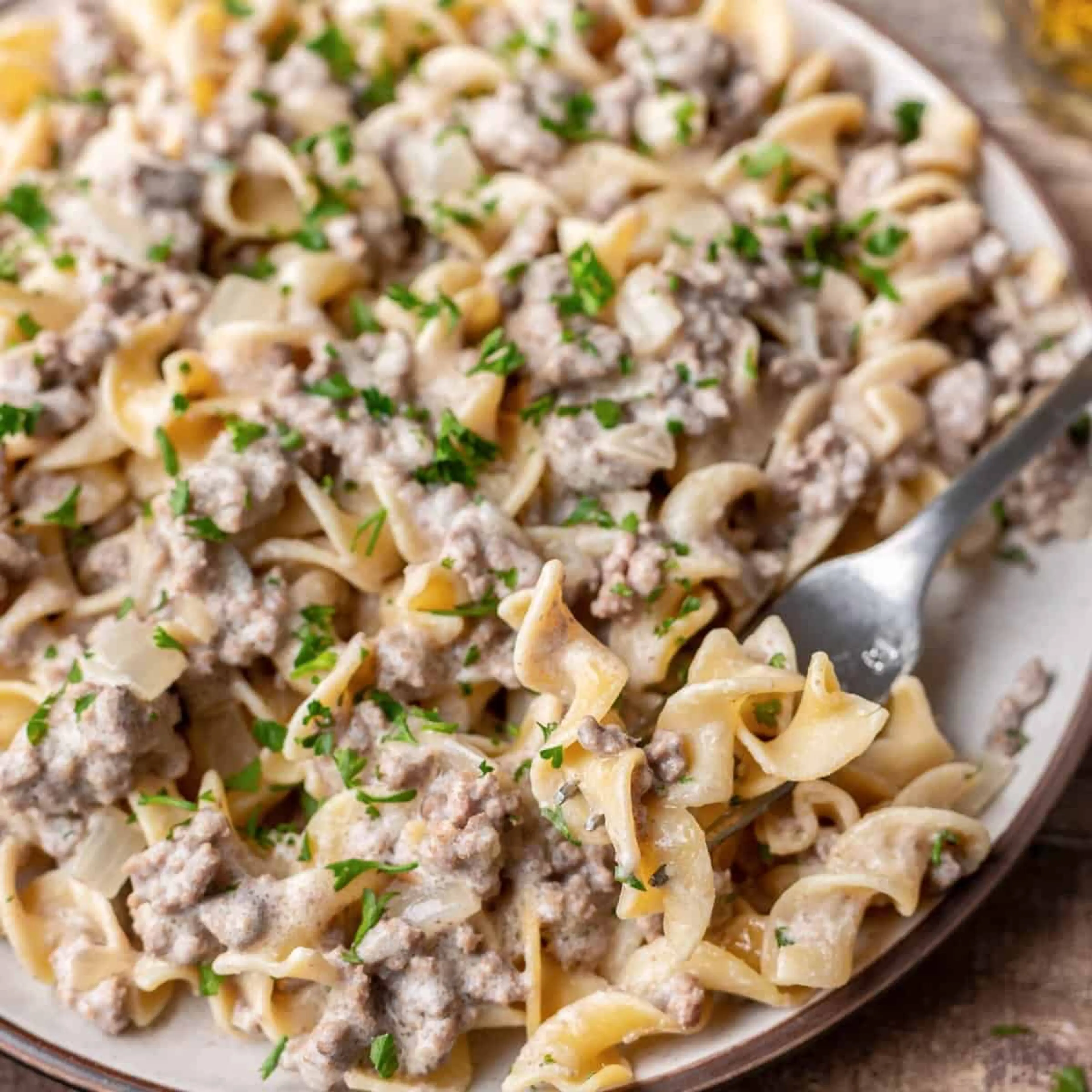 Beef Stroganoff