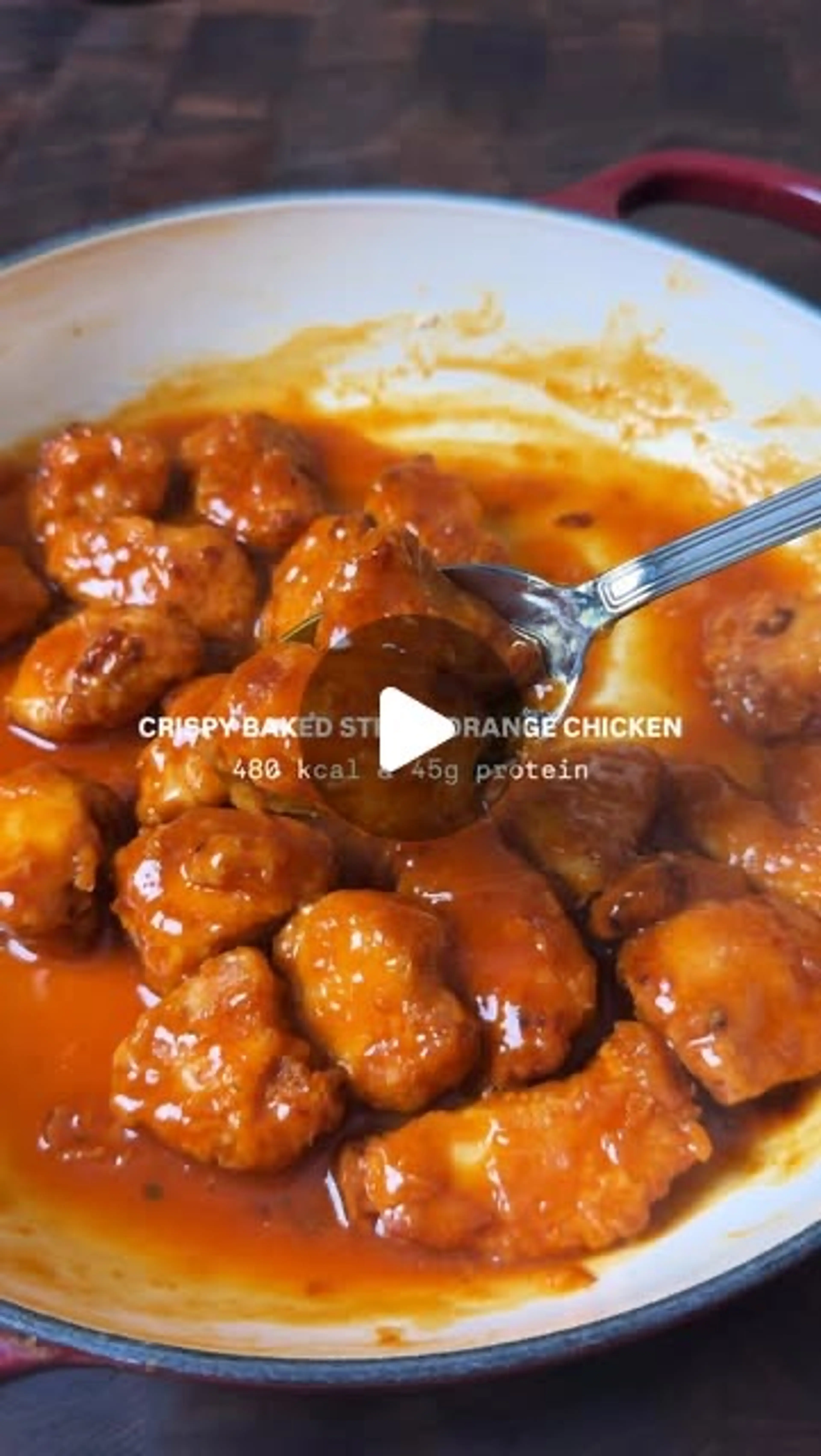 Crispy Baked Sticky Orange Chicken Bowls