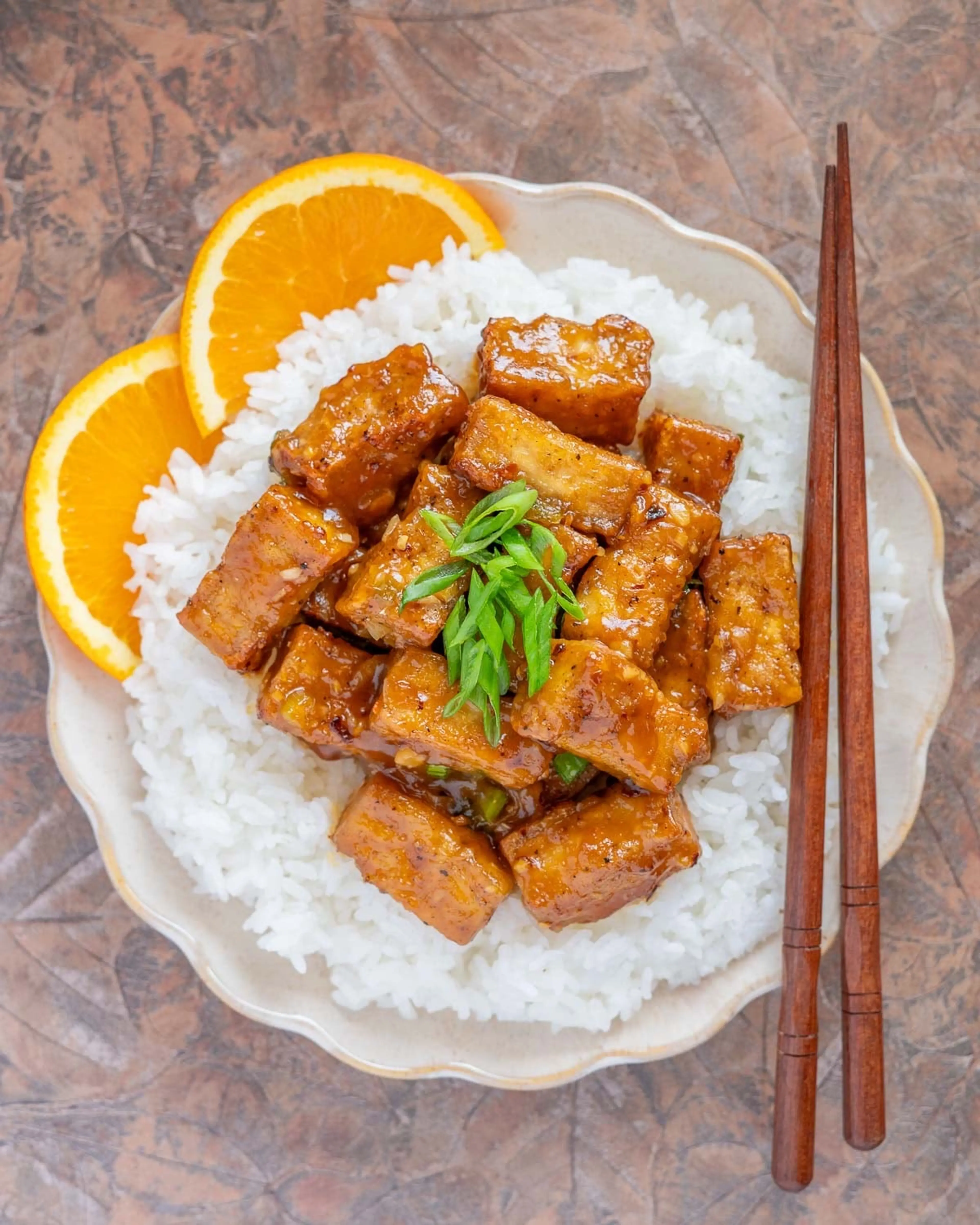Orange Tofu (Takeout Style)