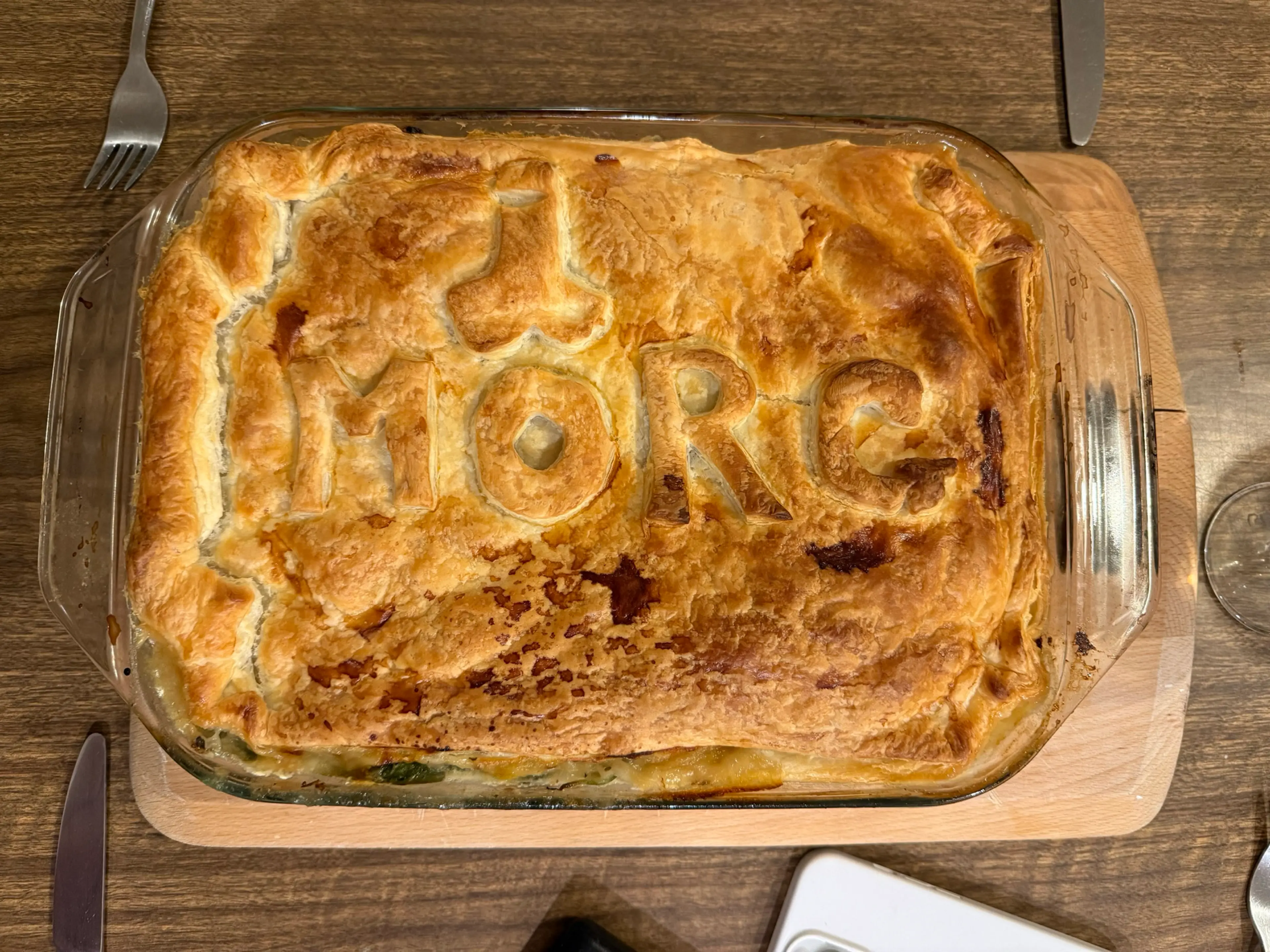 Chicken & Bacon Pie
