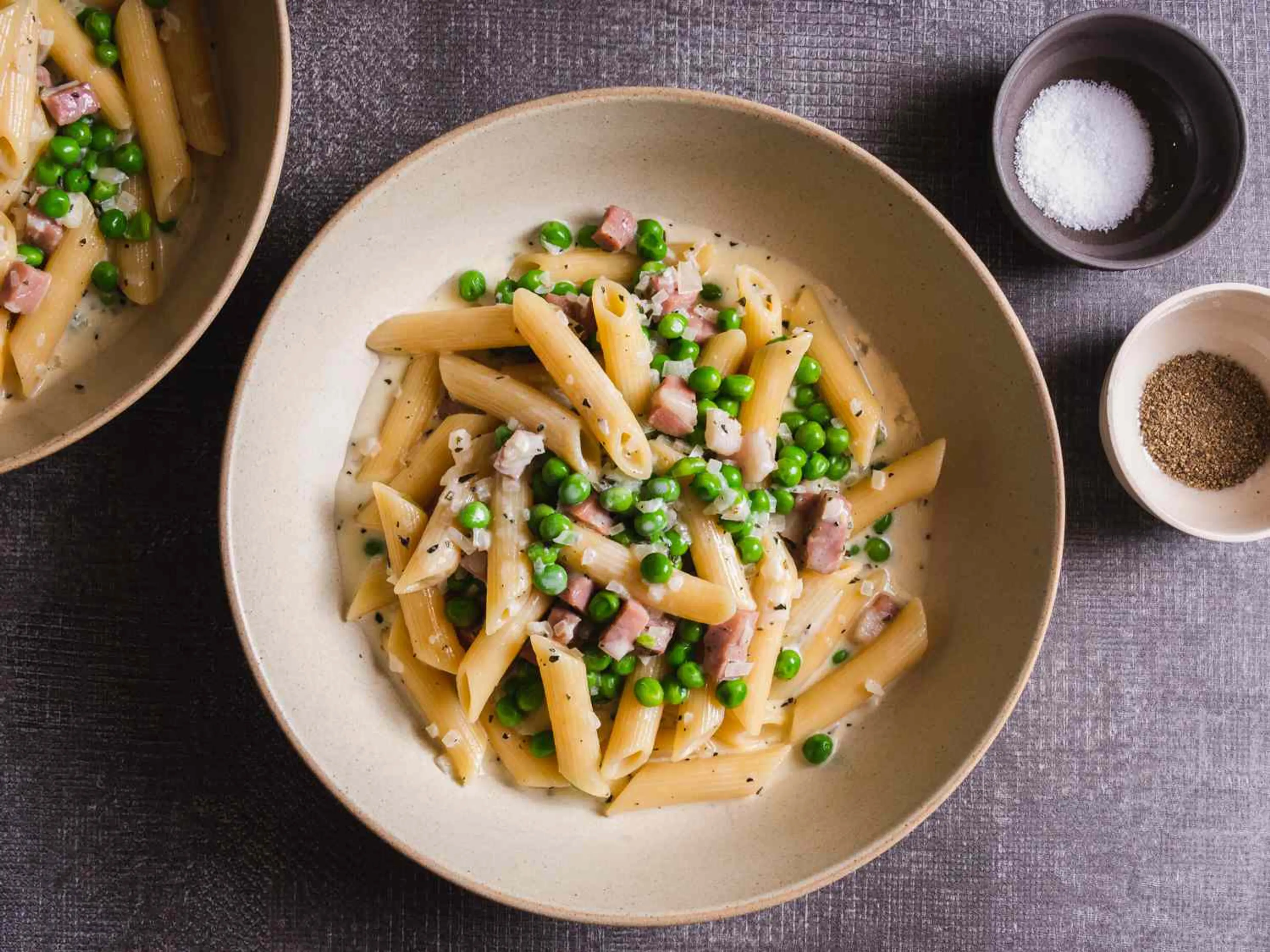 Pasta Prosciutto e Piselli
