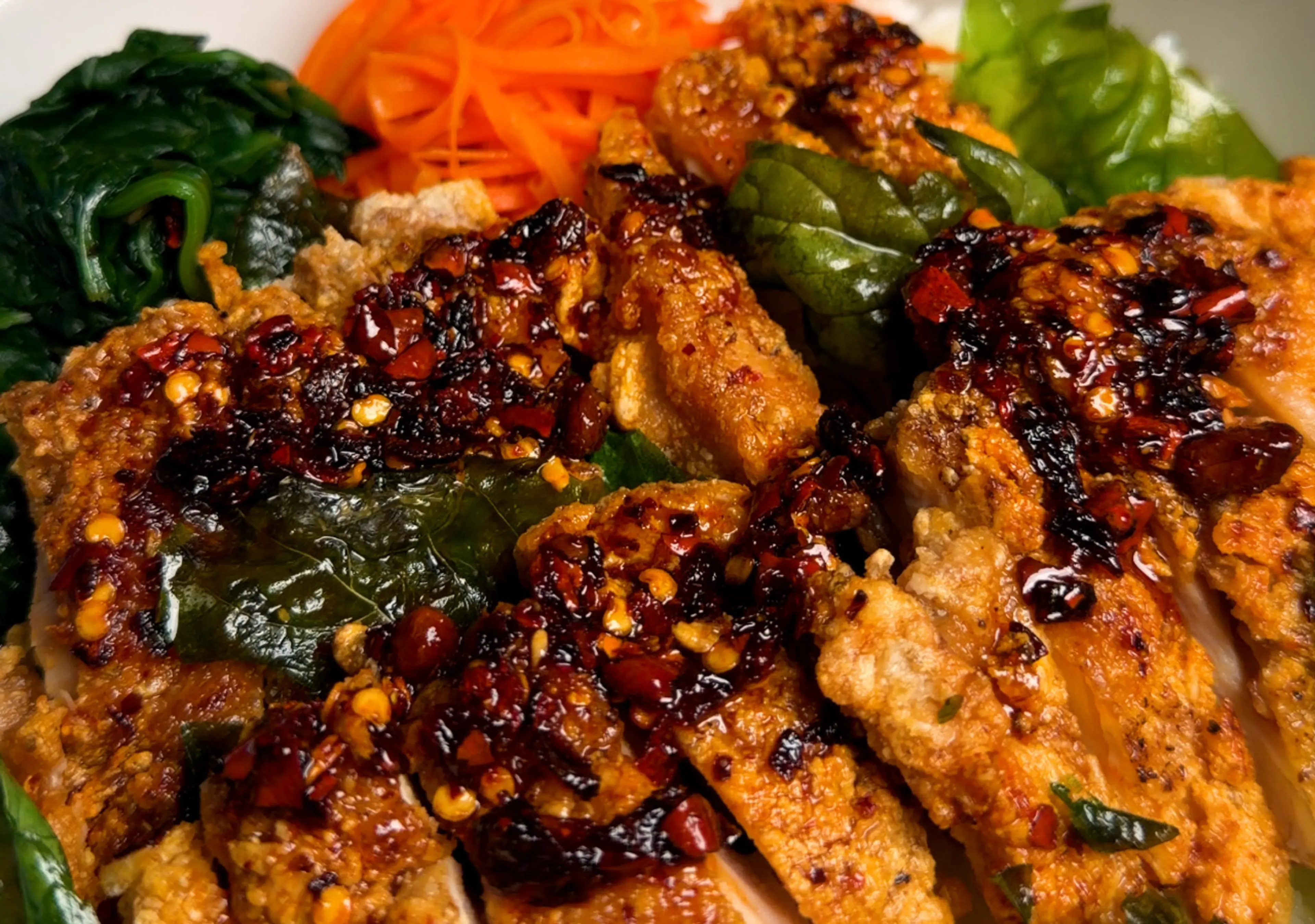 Taiwanese Fried Chicken over Rice