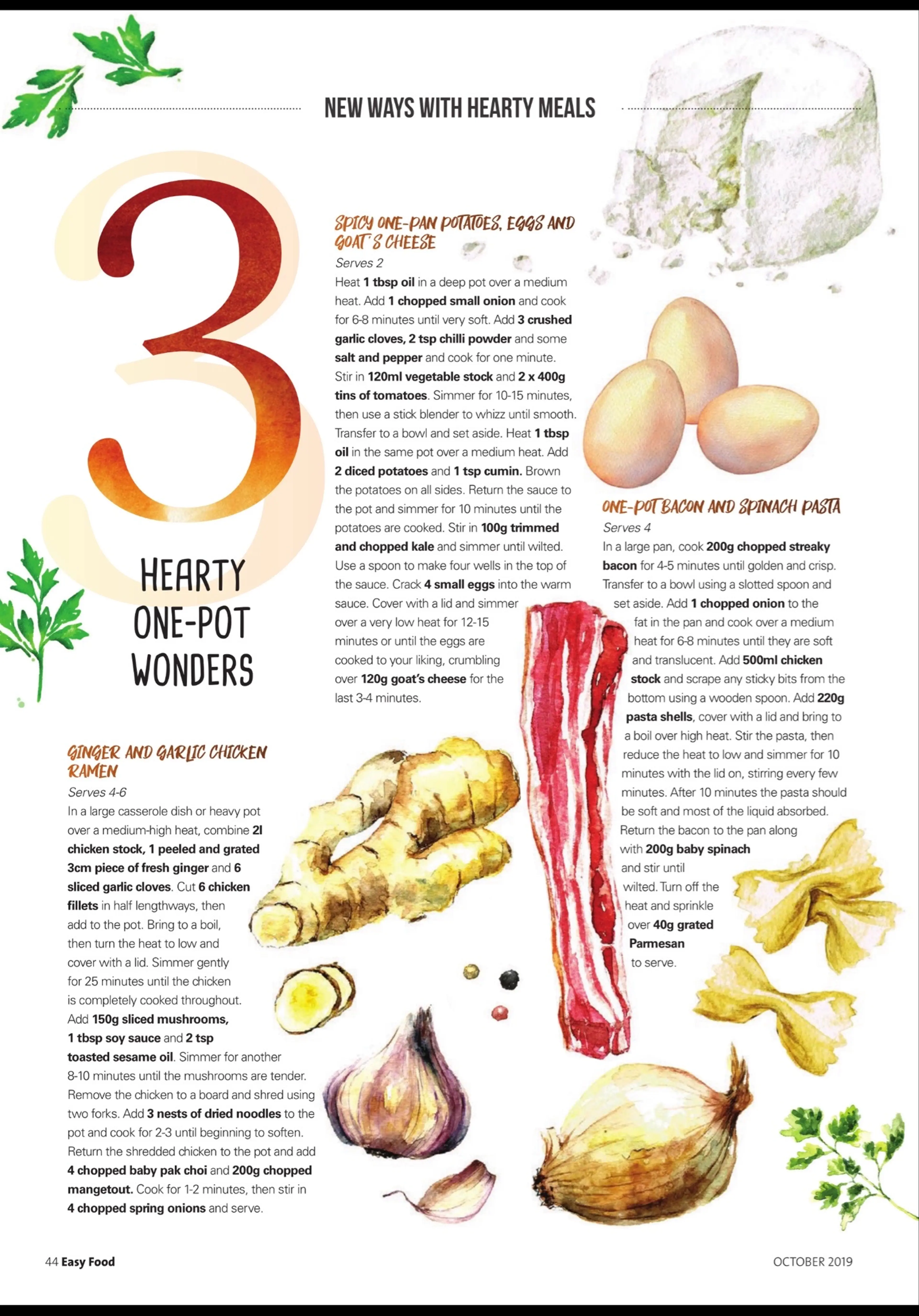 3 One Pot Wonders