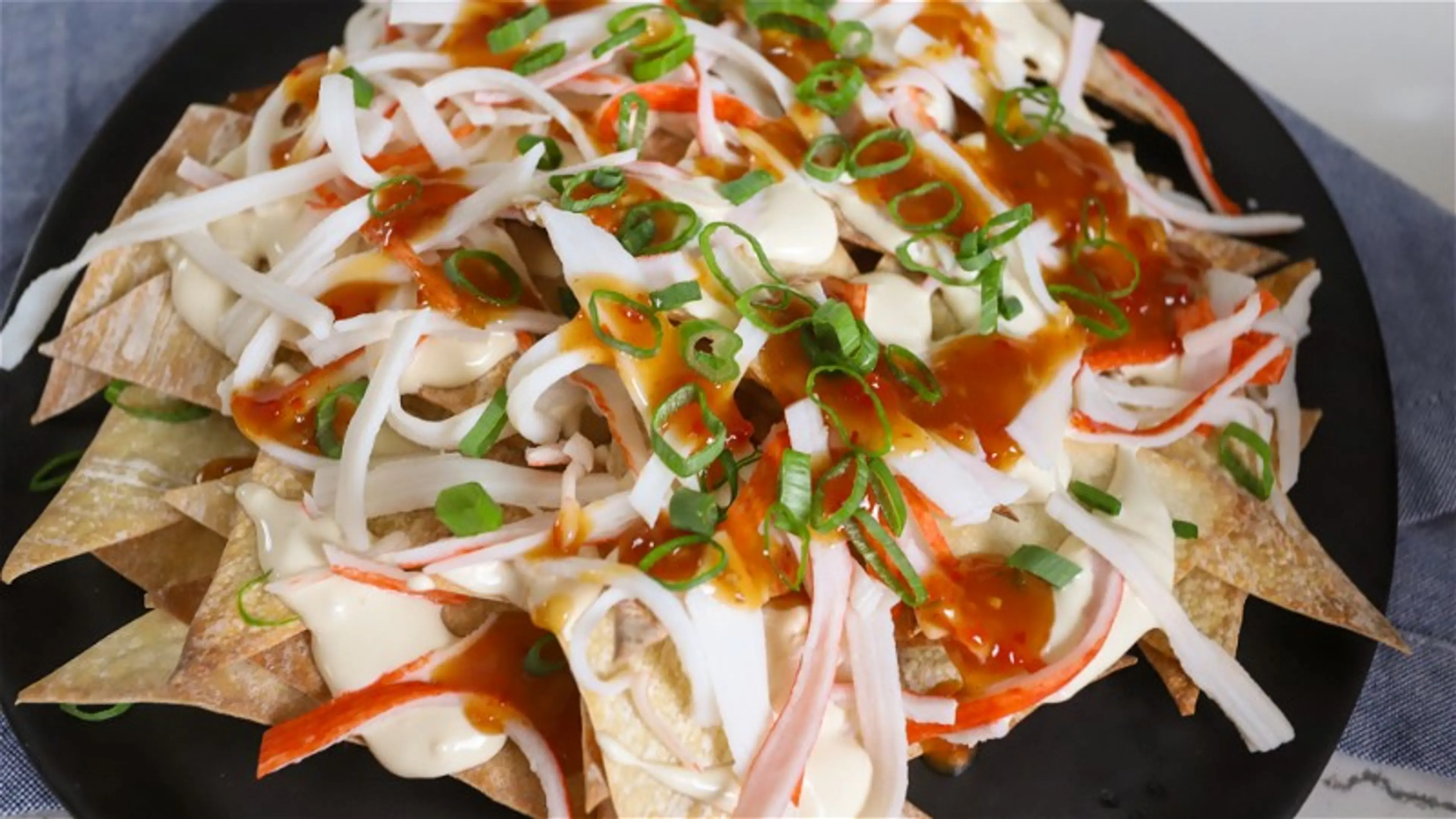 Crab Rangoon Nachos