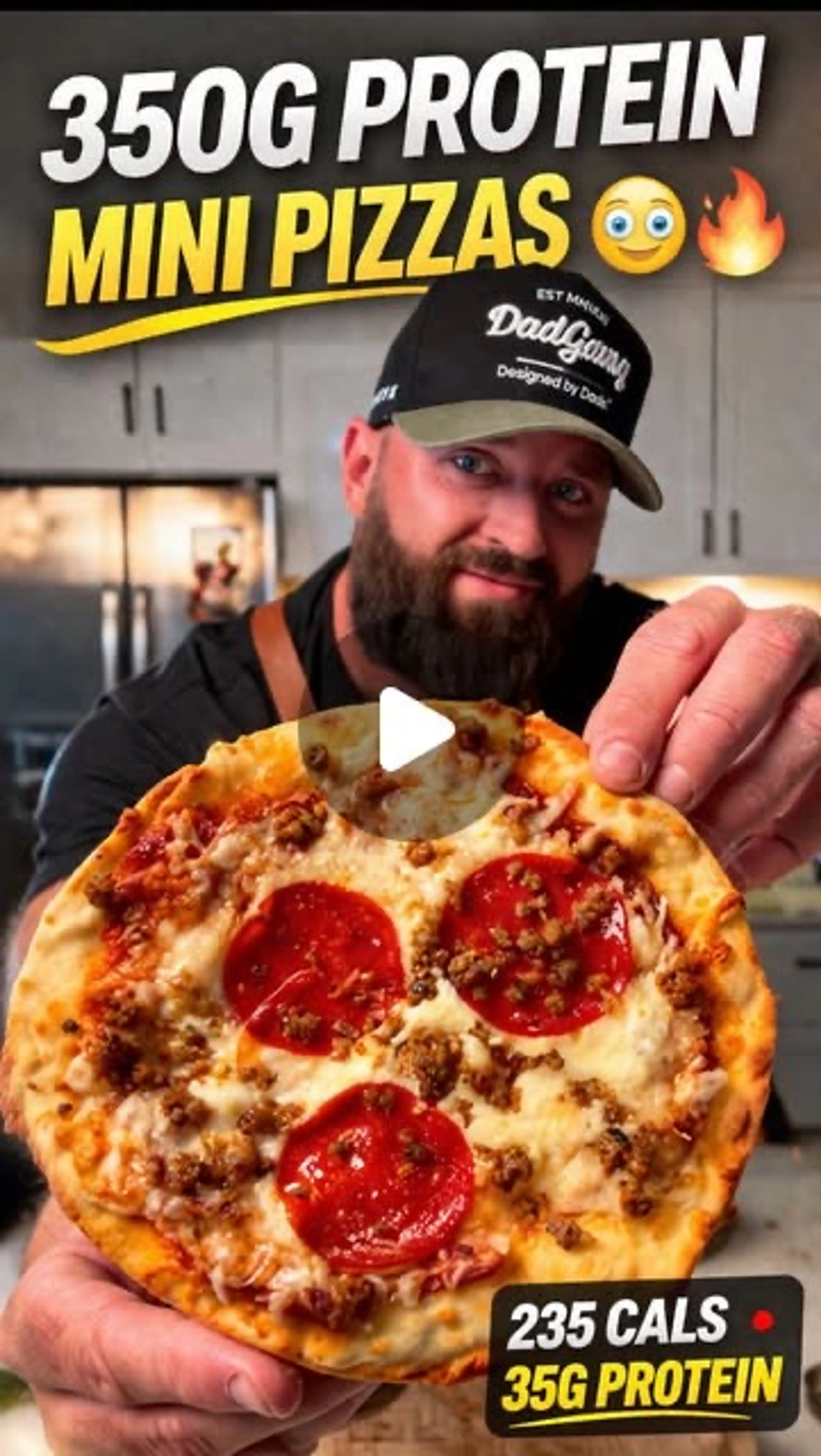 Hot Honey Freezer Ready Protein Pizzas
