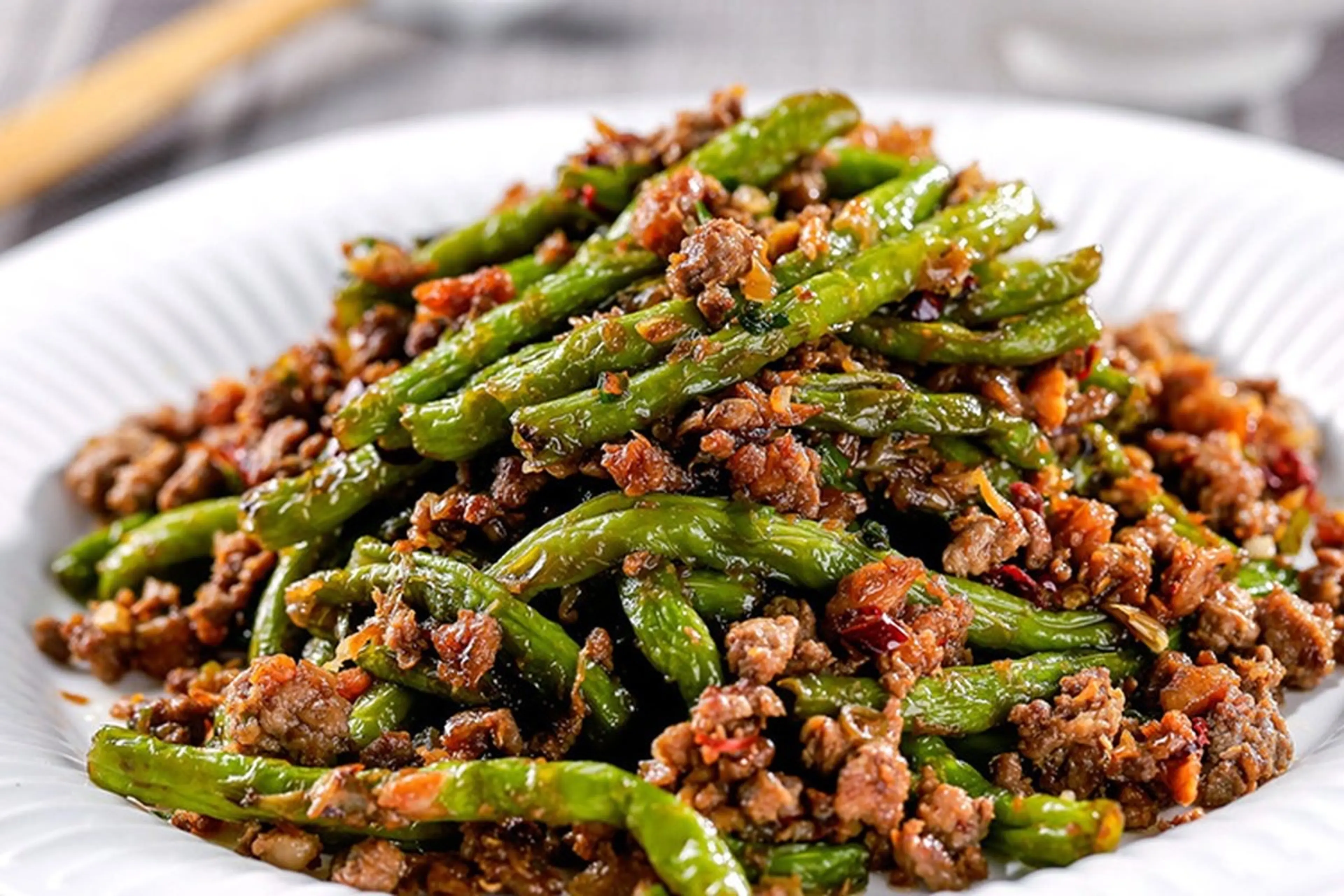 Sichuan Fried Green Beans 乾煸四季豆