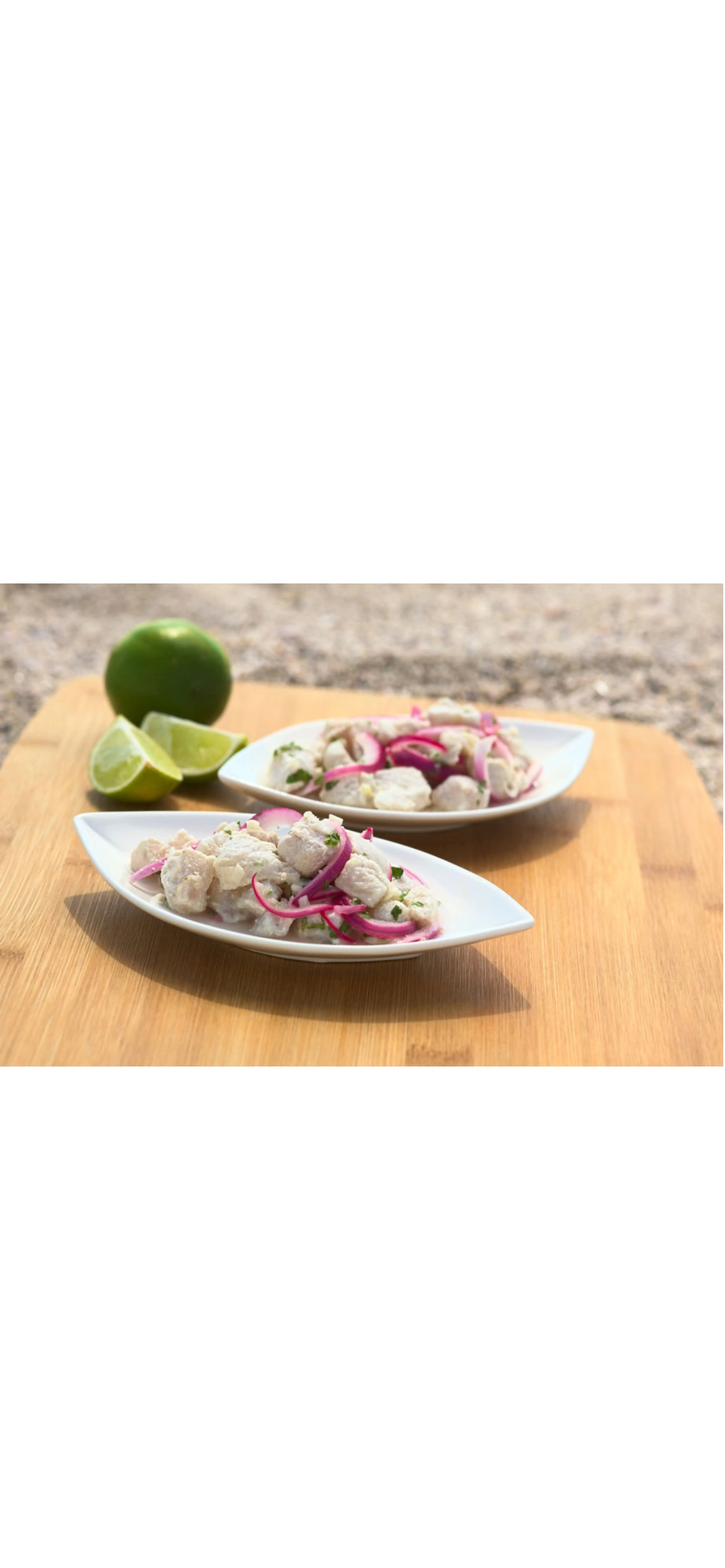 Peruvian Style Ceviche