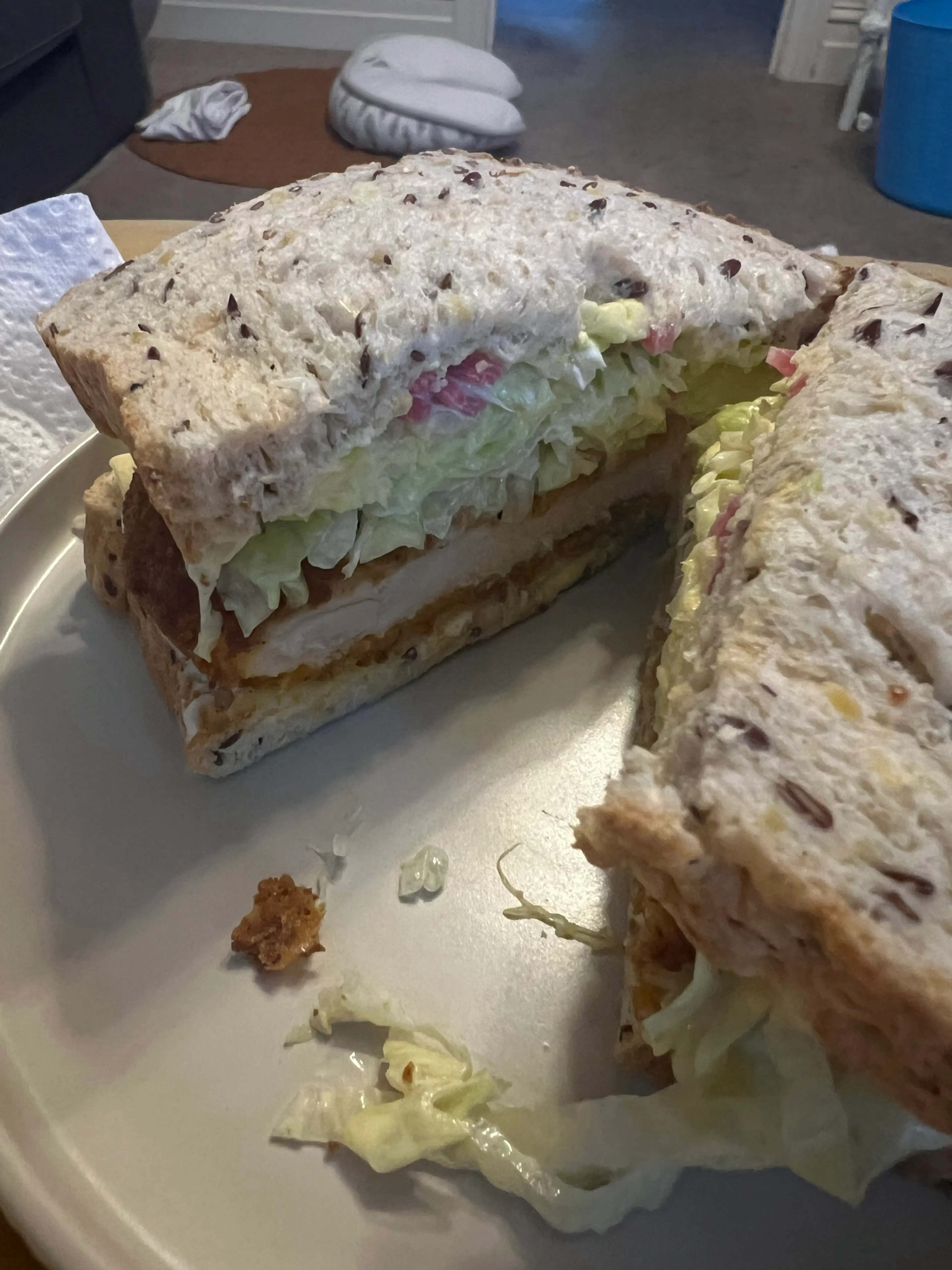 Katsu Curry Sandwiches