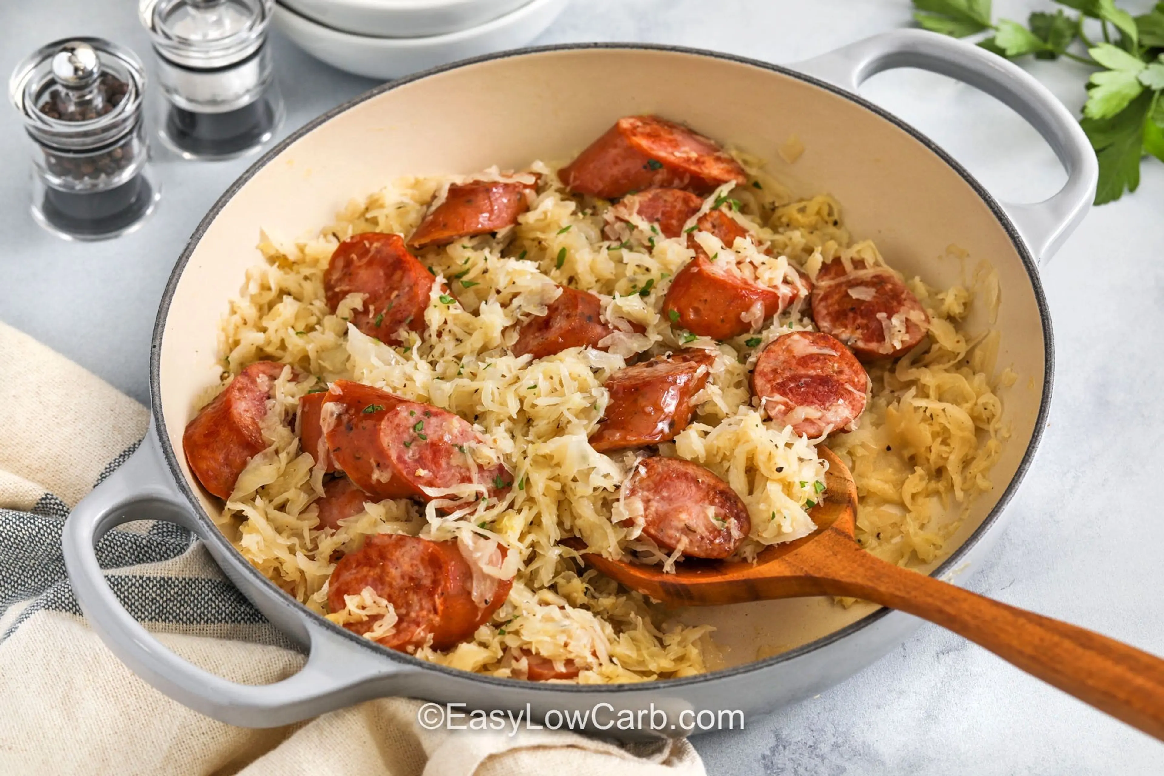 Kielbasa and Sauerkraut