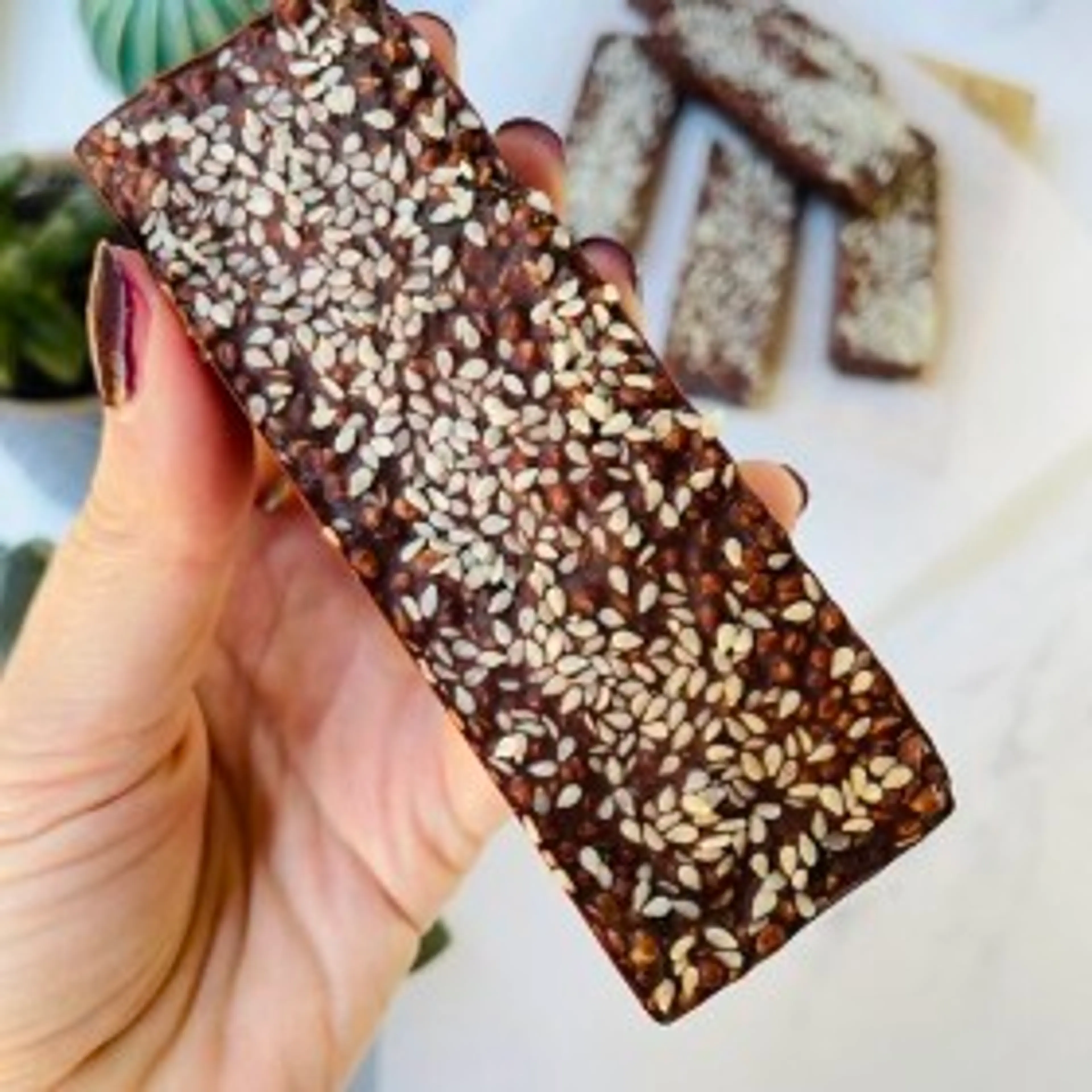 Sesame Crunch Bars