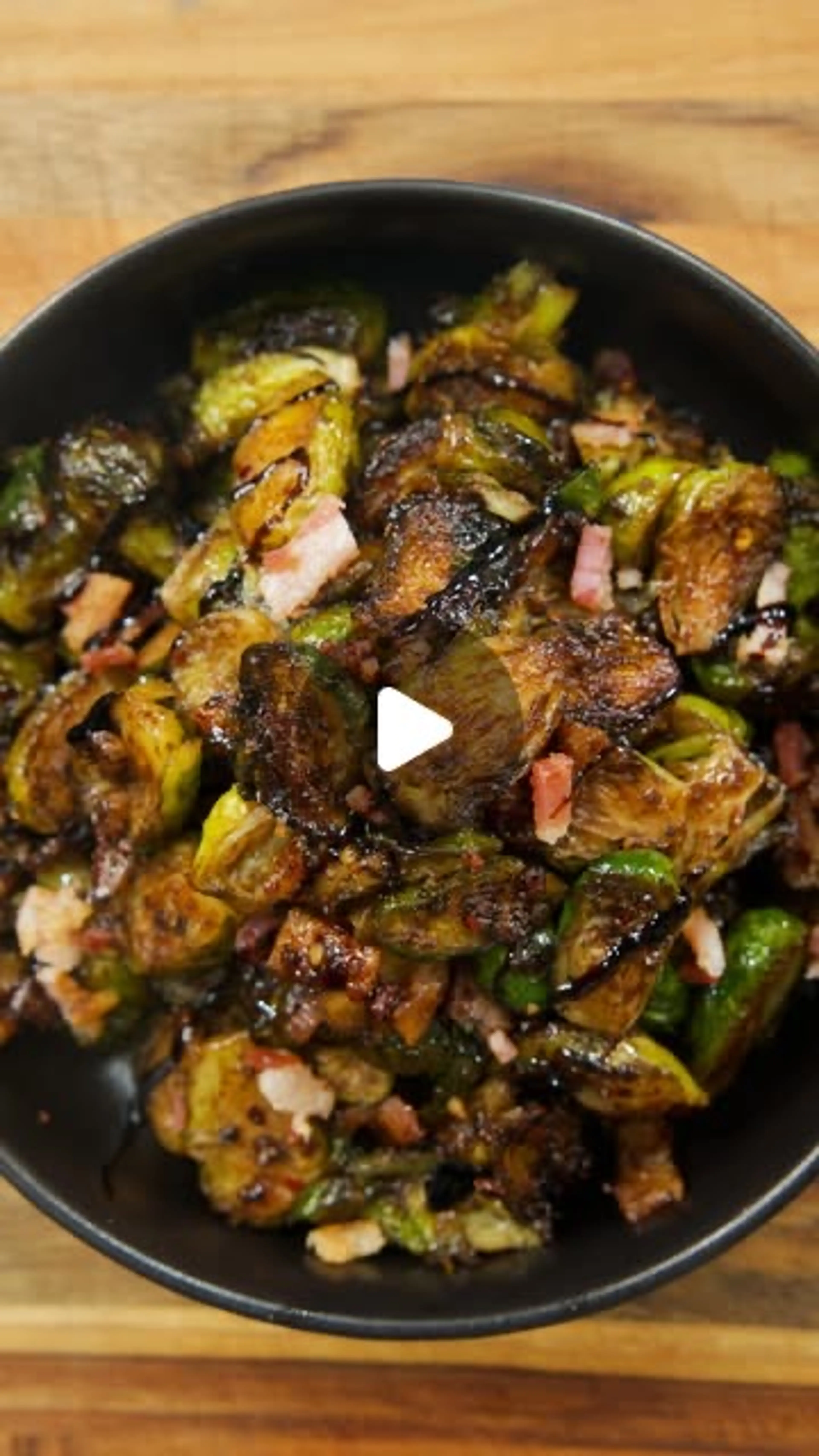 The Best Triple B (bacon Balsamic Brussels Sprouts