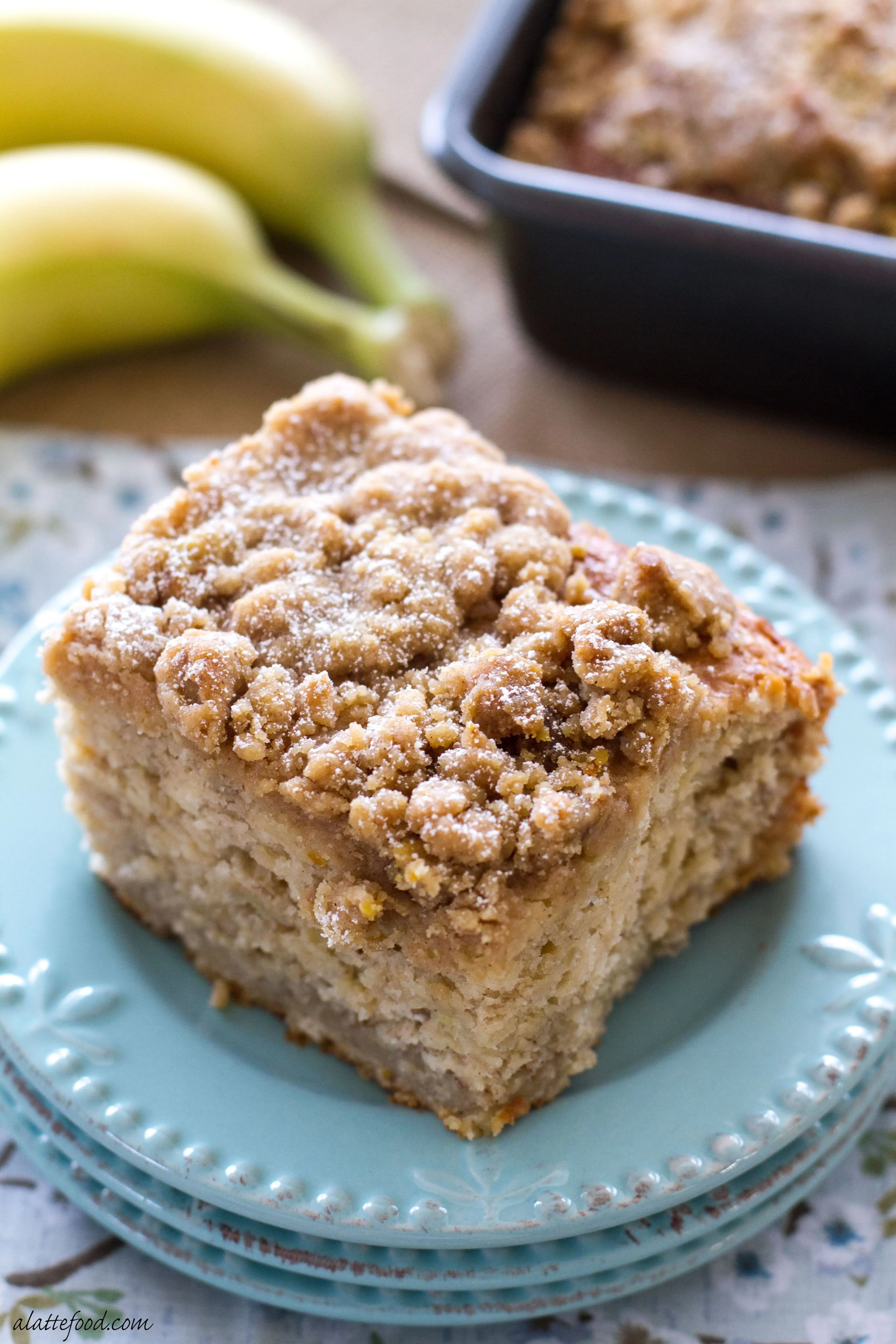 {Skinny} Honey Banana Coffee Cake