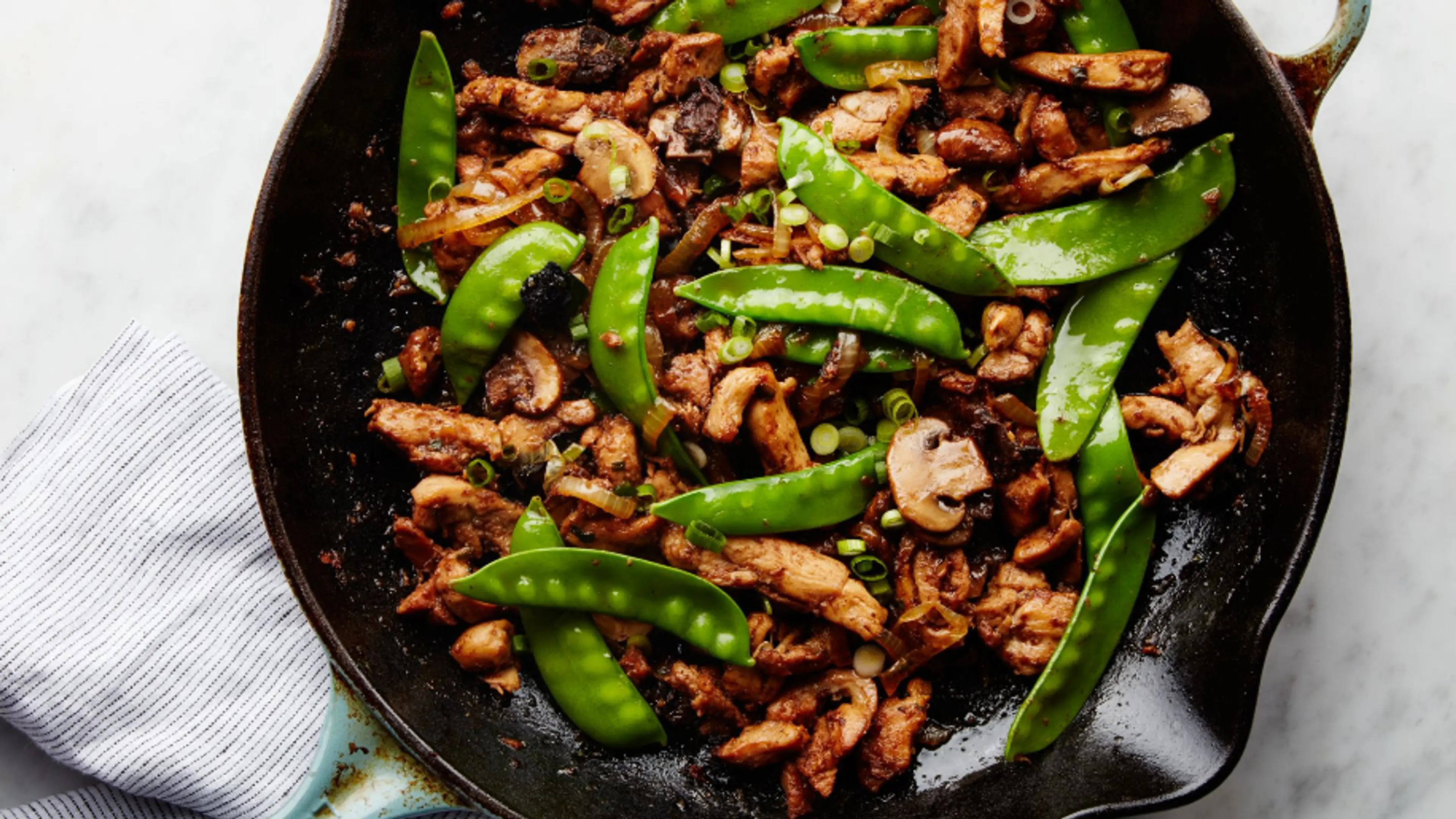 Stir-Fried Chicken With Black Beans
