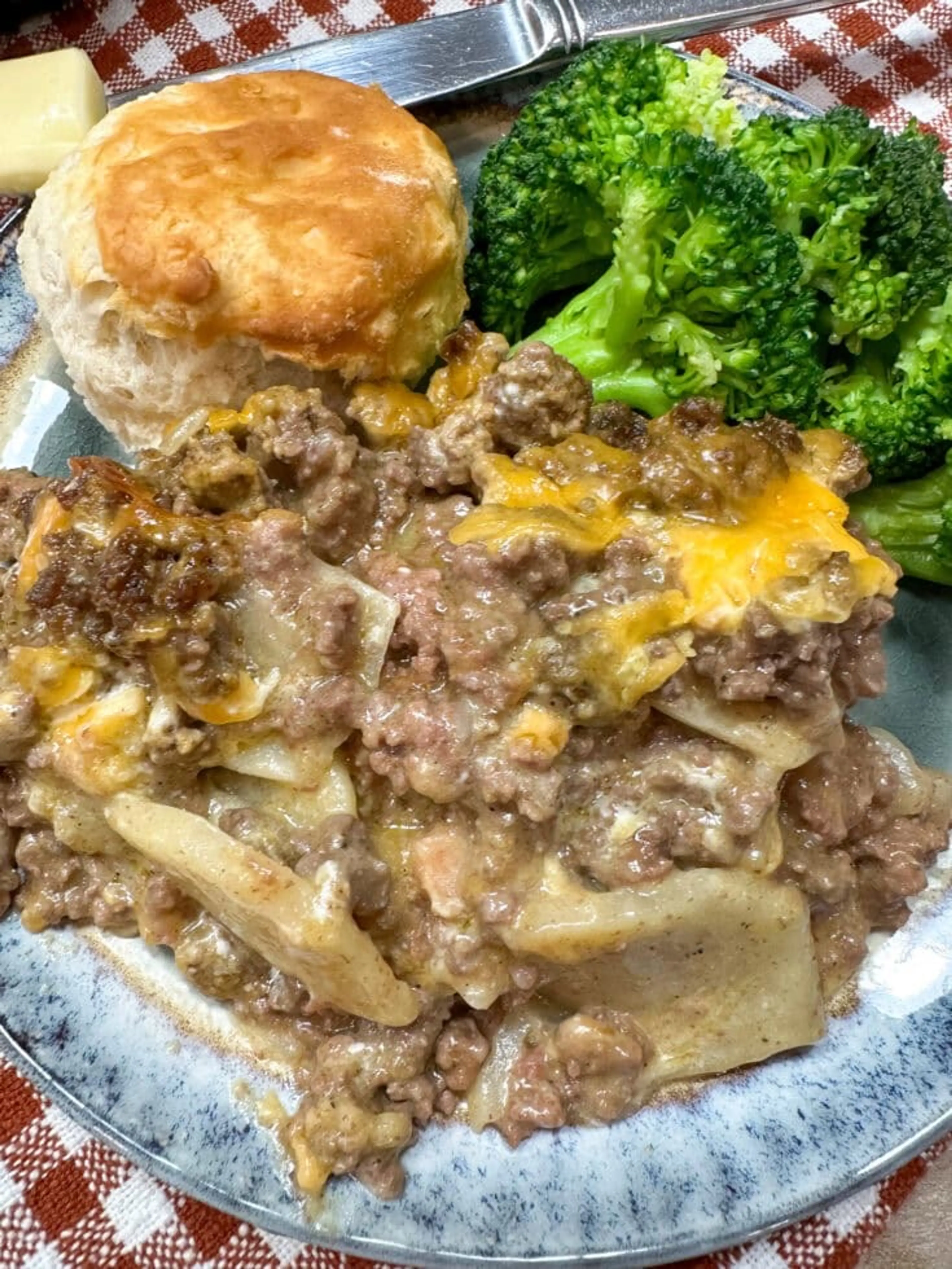 Crock Pot Ground Beef (Ground Turkey) And Potato Casserole