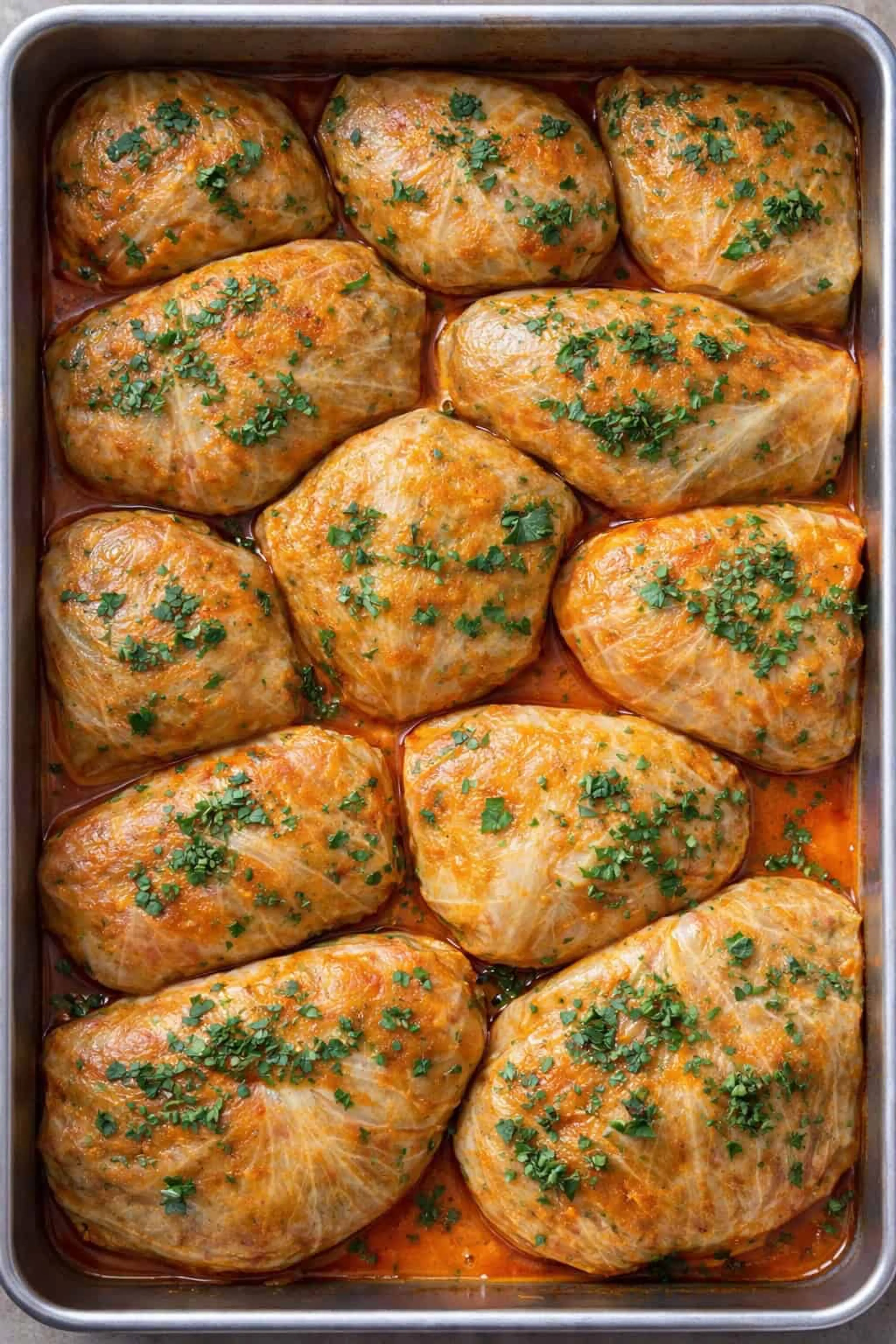 Red Curry Cabbage Cups