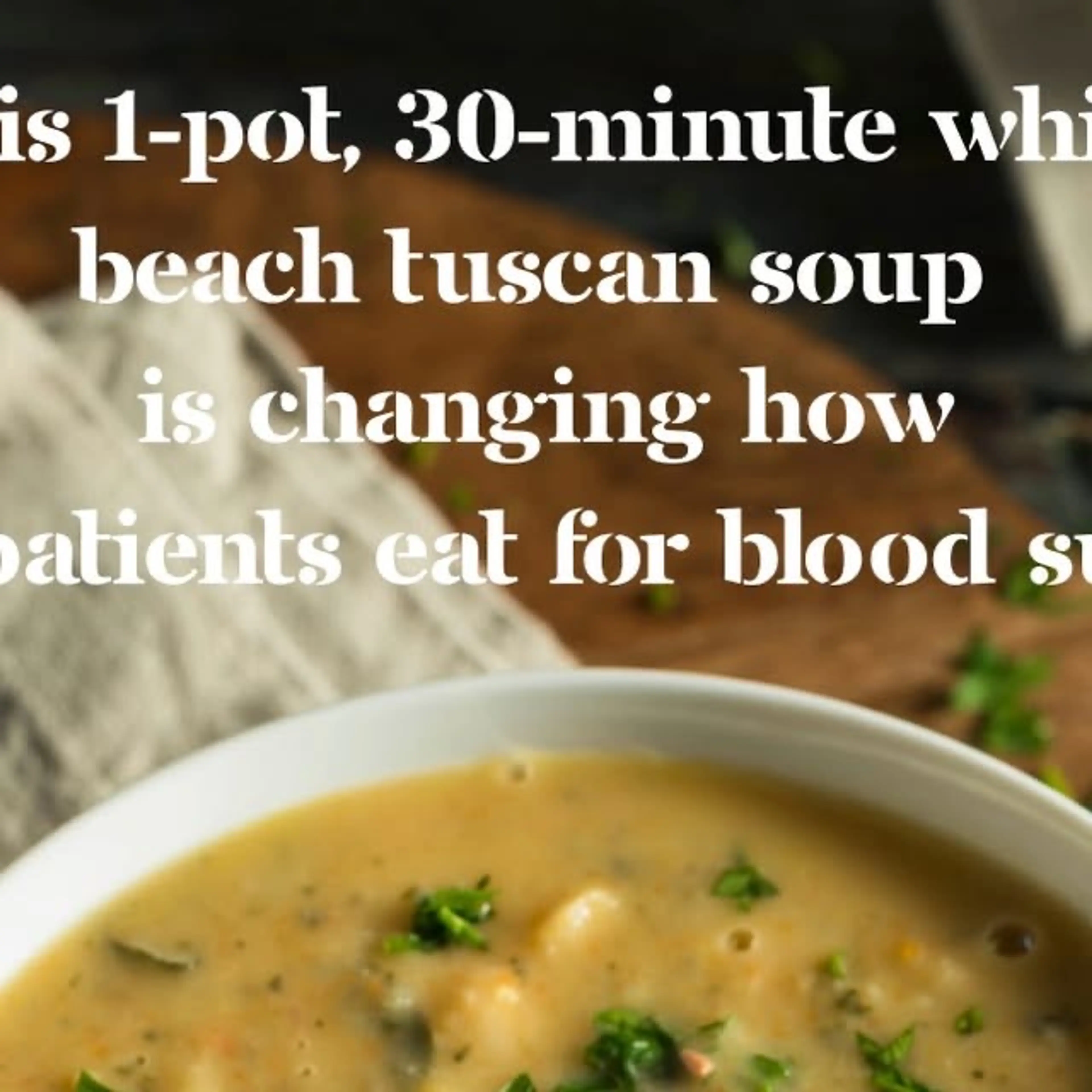 White Bean Tuscan Soup