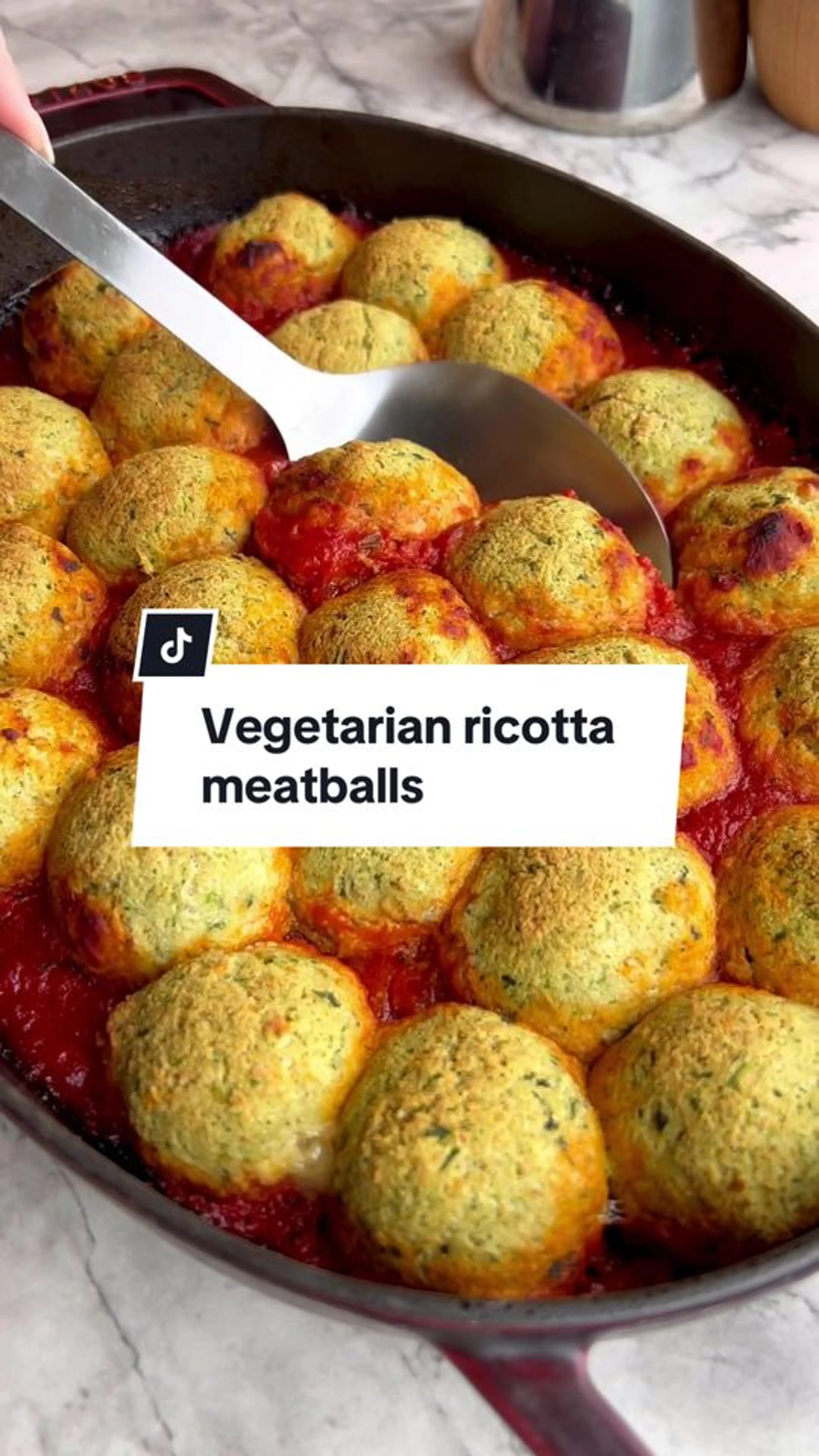 Ricotta & Spinach "Meatballs"