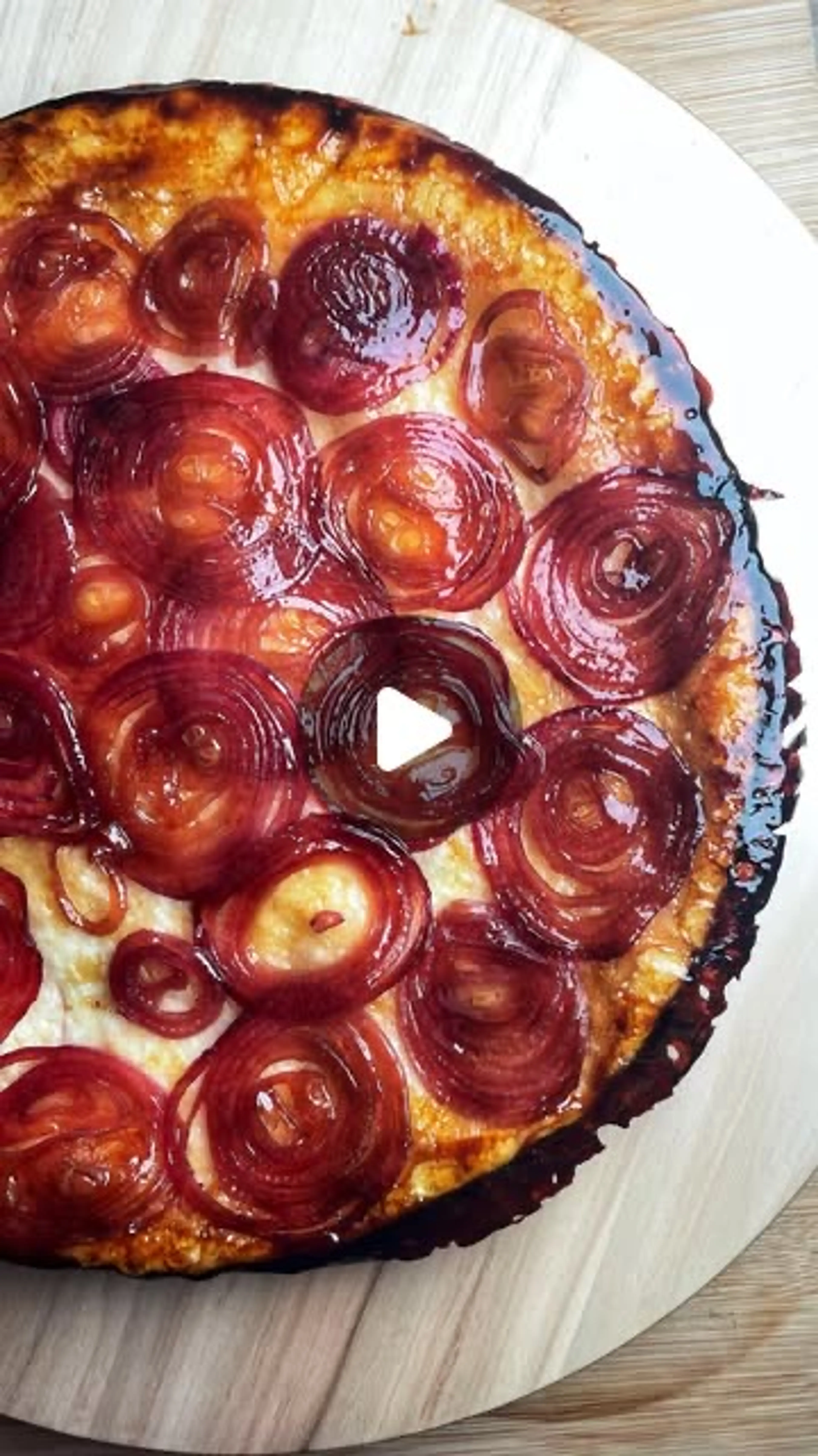 Tarte Tatin Di Cipolle Rosse