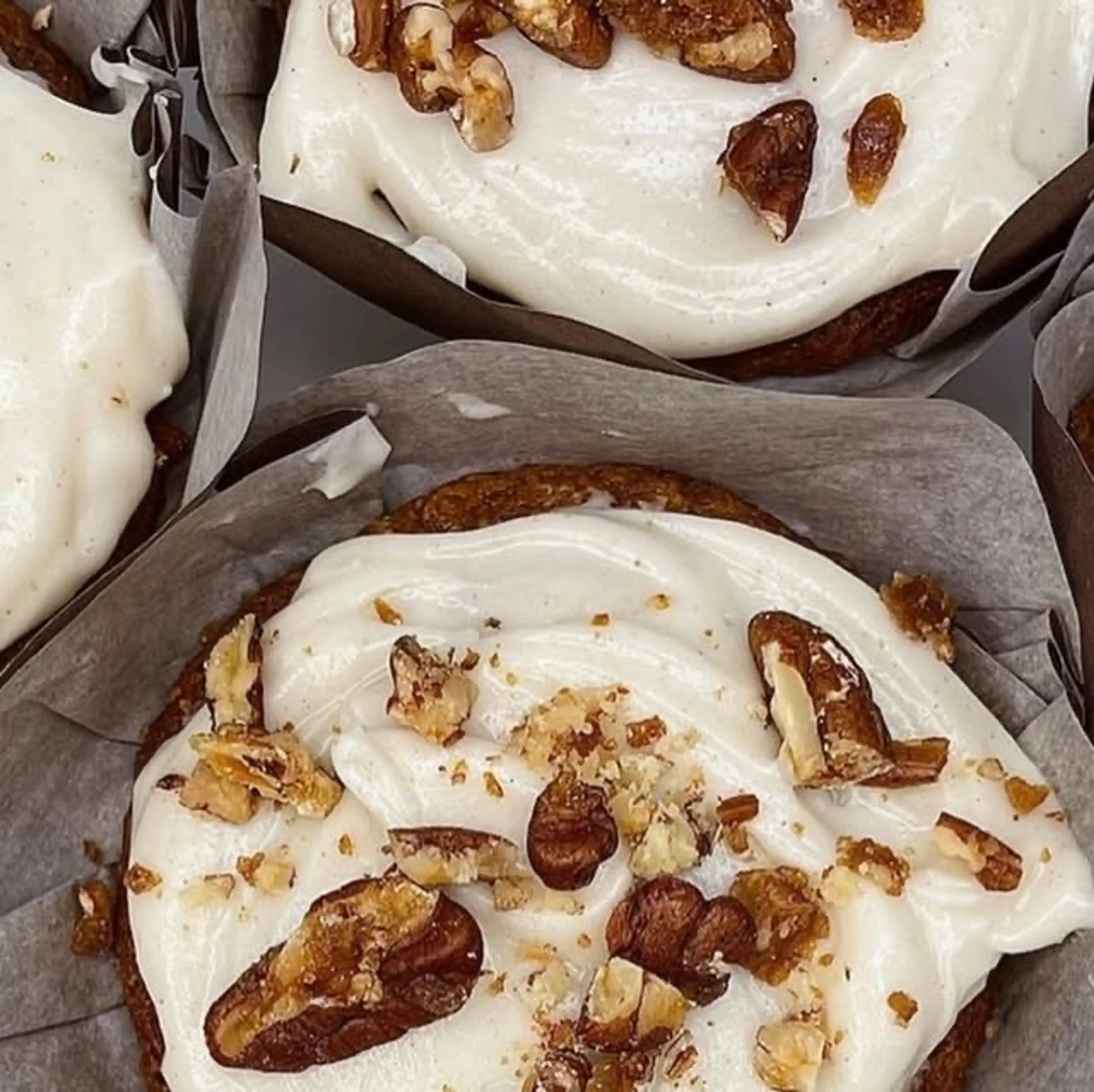 Carrot Cake Loaf with Cinnamon Cream Cheese Frosting