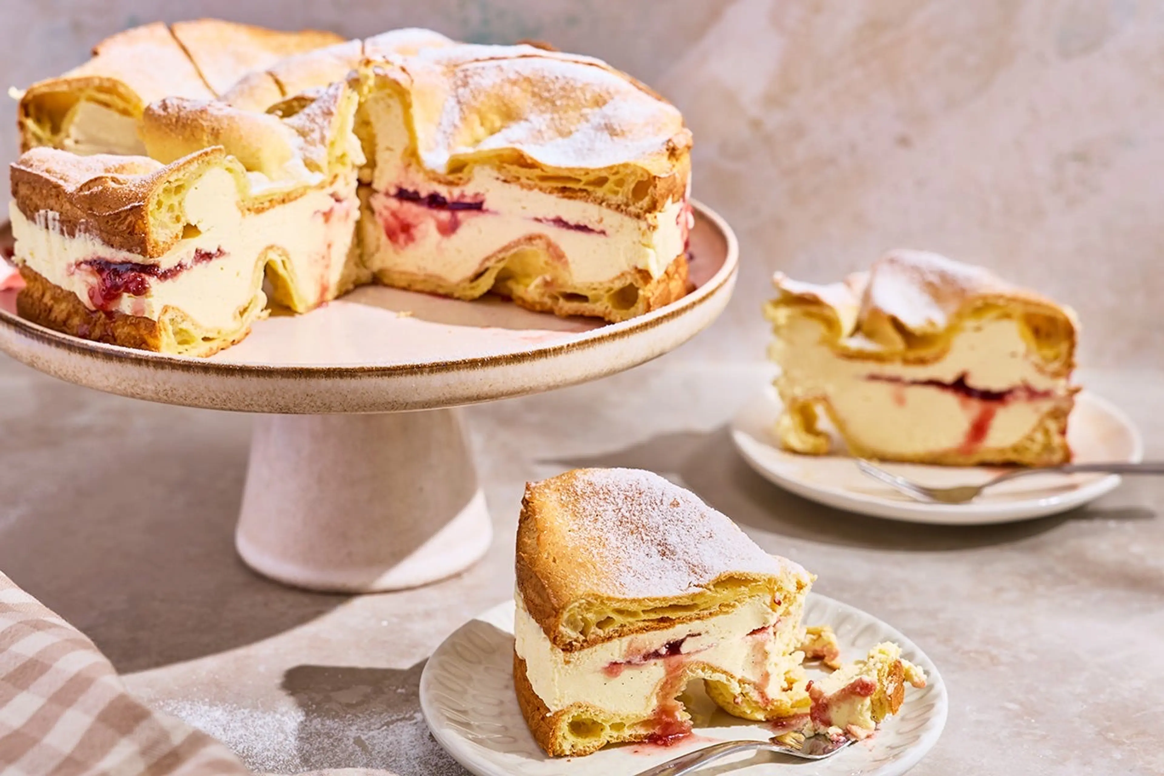 Karpatka (Polish Mountain Cake)