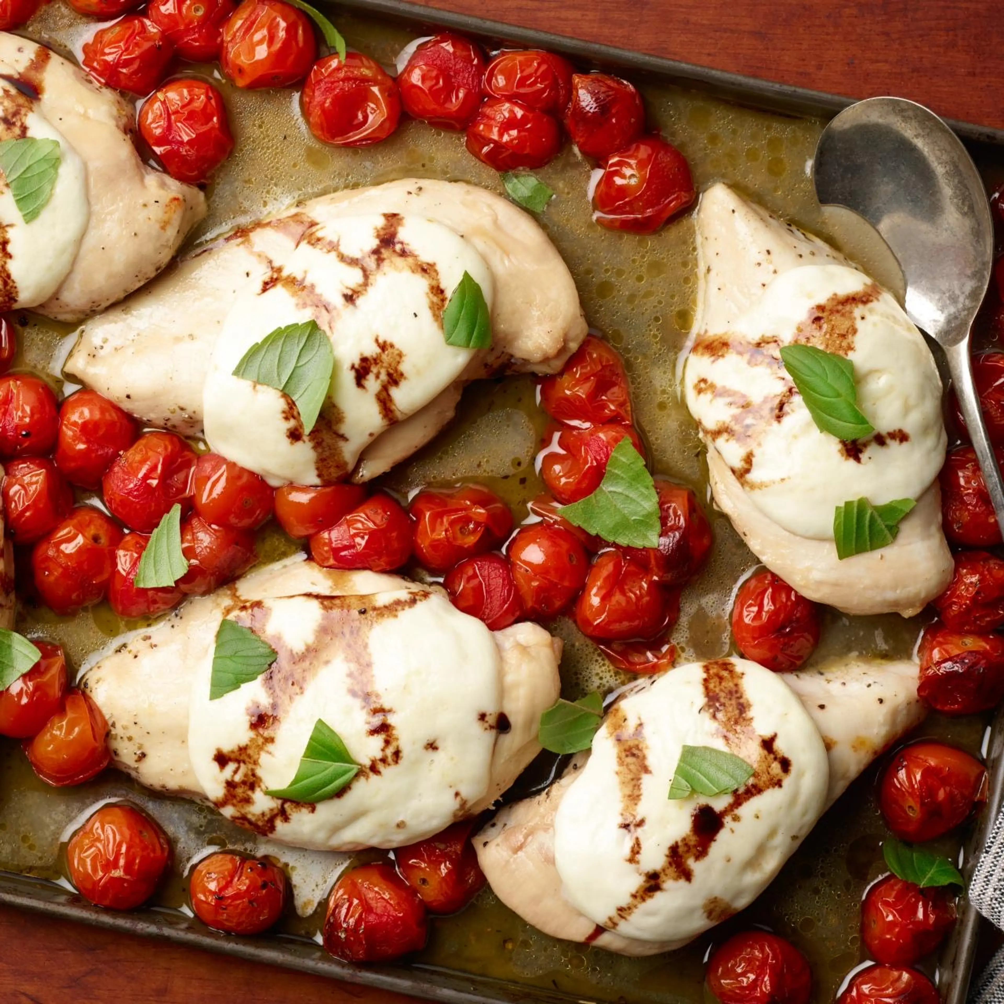 Sheet Pan Caprese Chicken