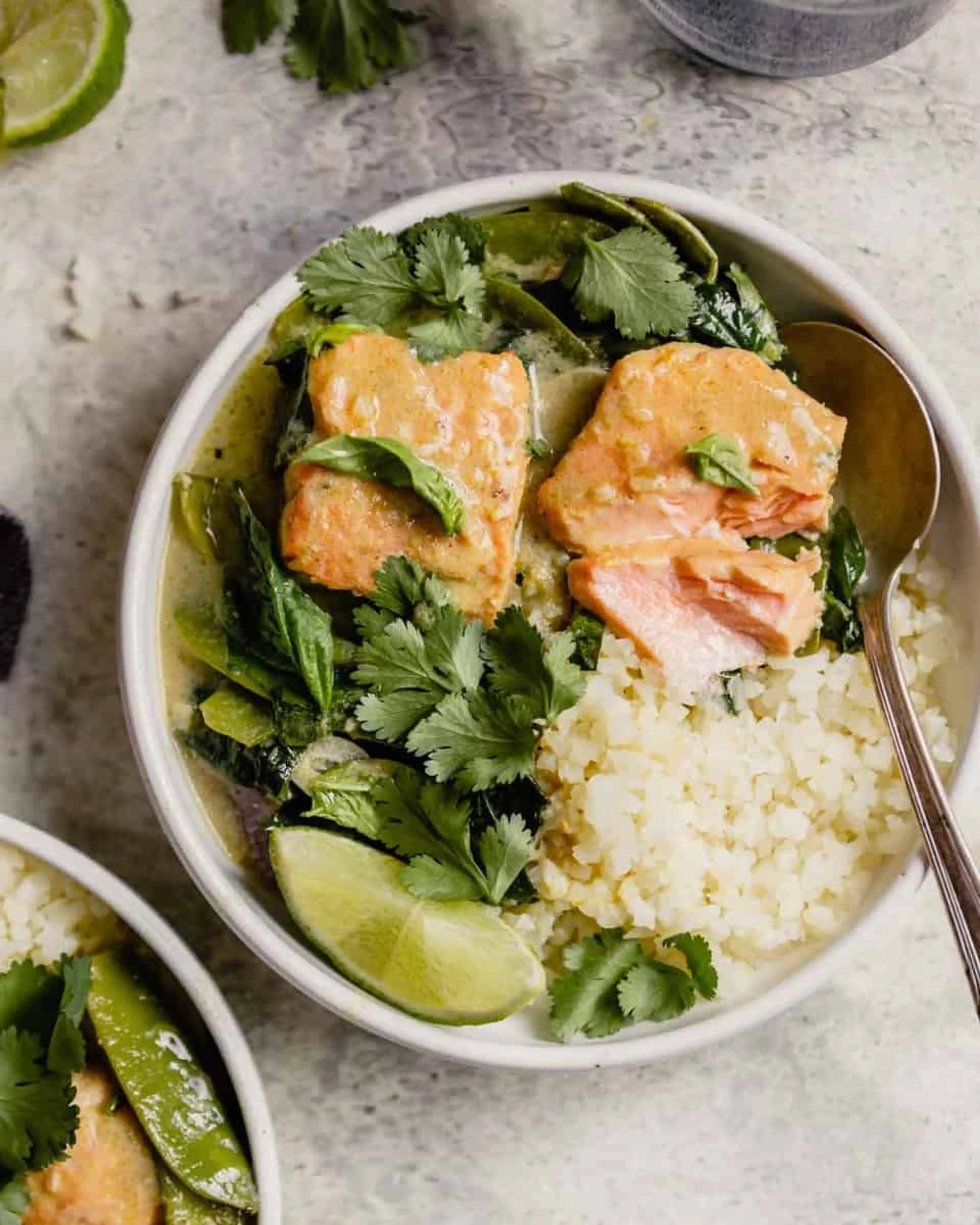 Green Curry Salmon