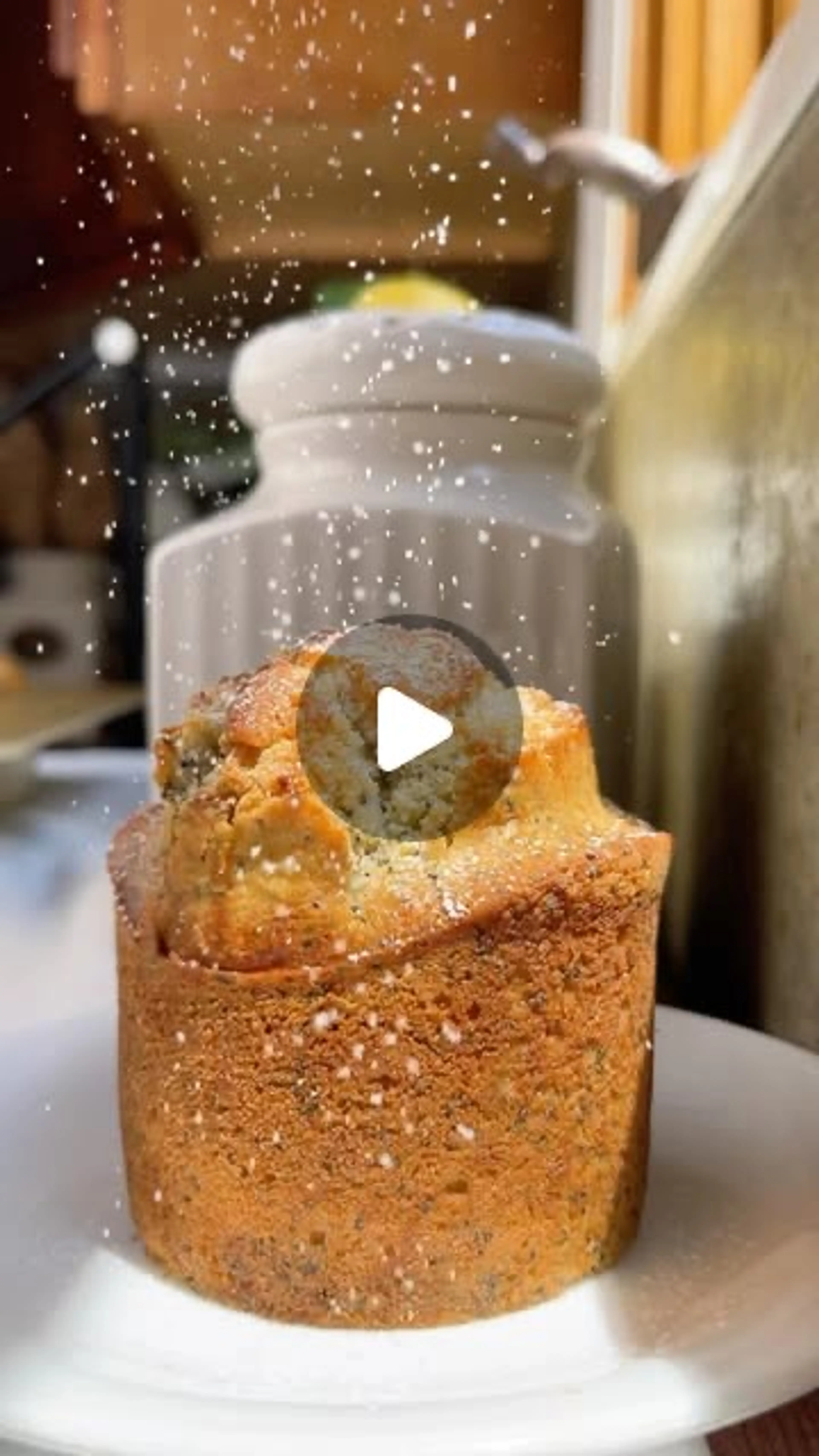 Moist & Naturally Nutty Almond Poppyseed Muffins