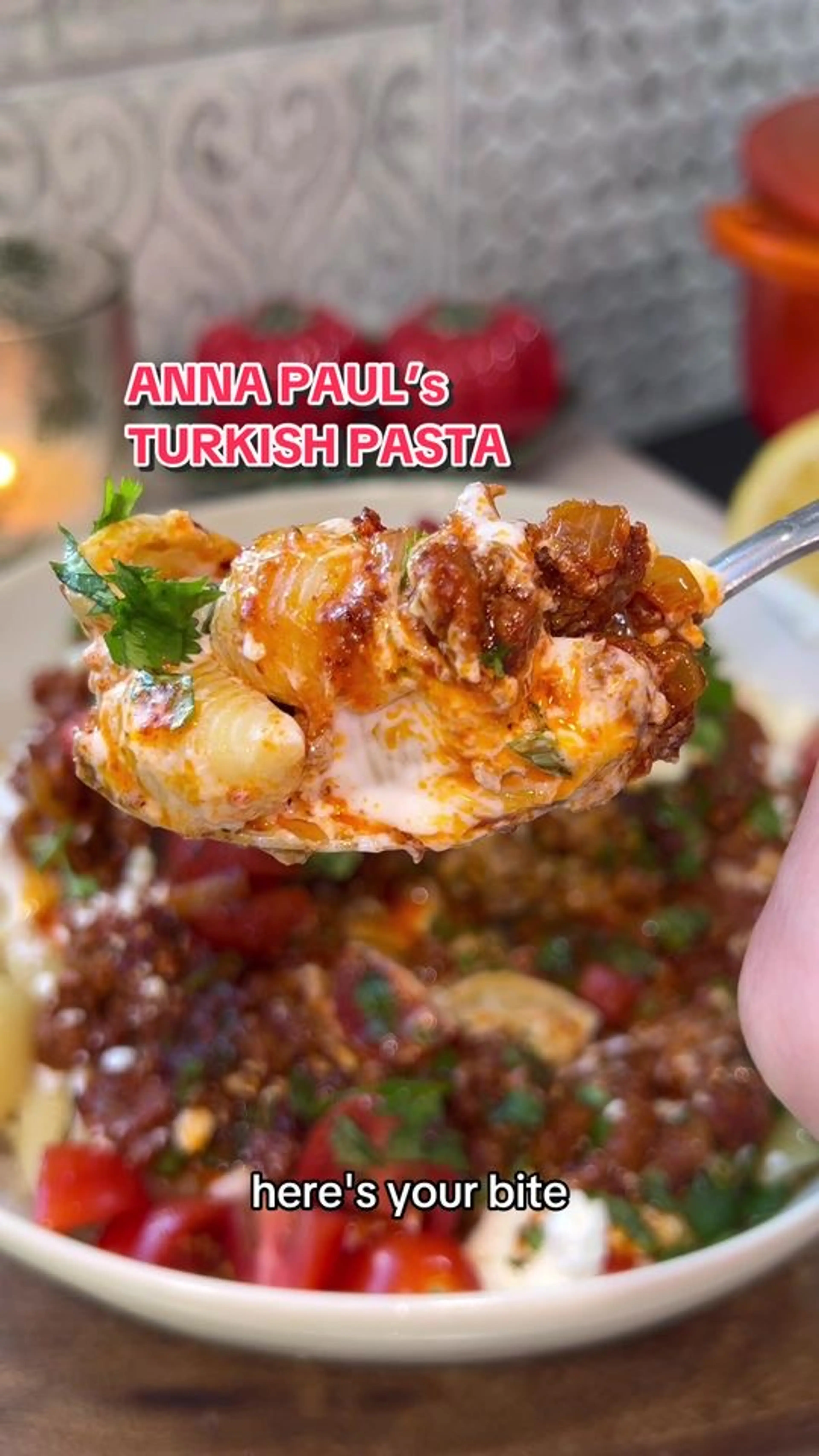 Turkish Mince Pasta