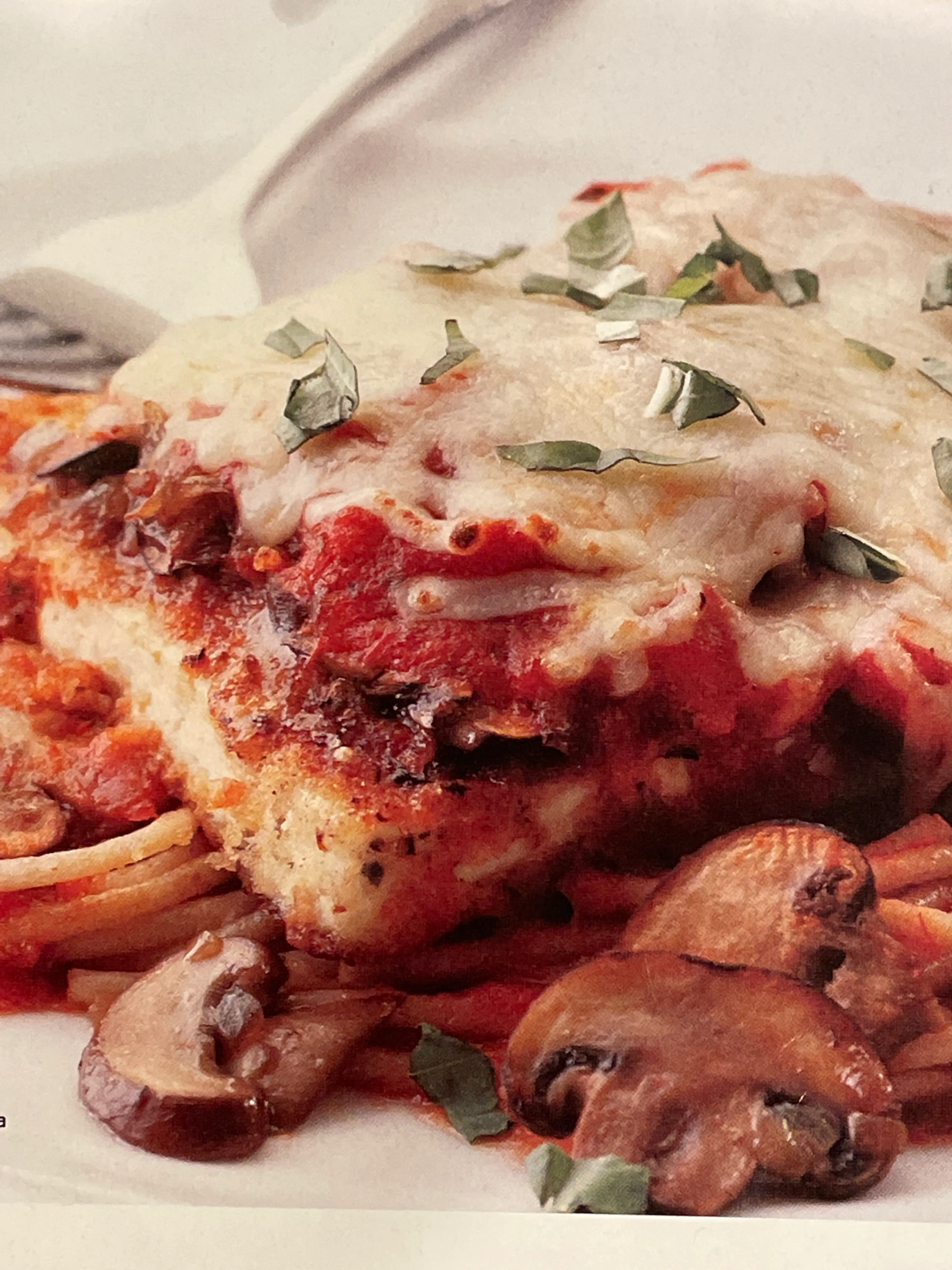 Skillet Tofu Parmigiana