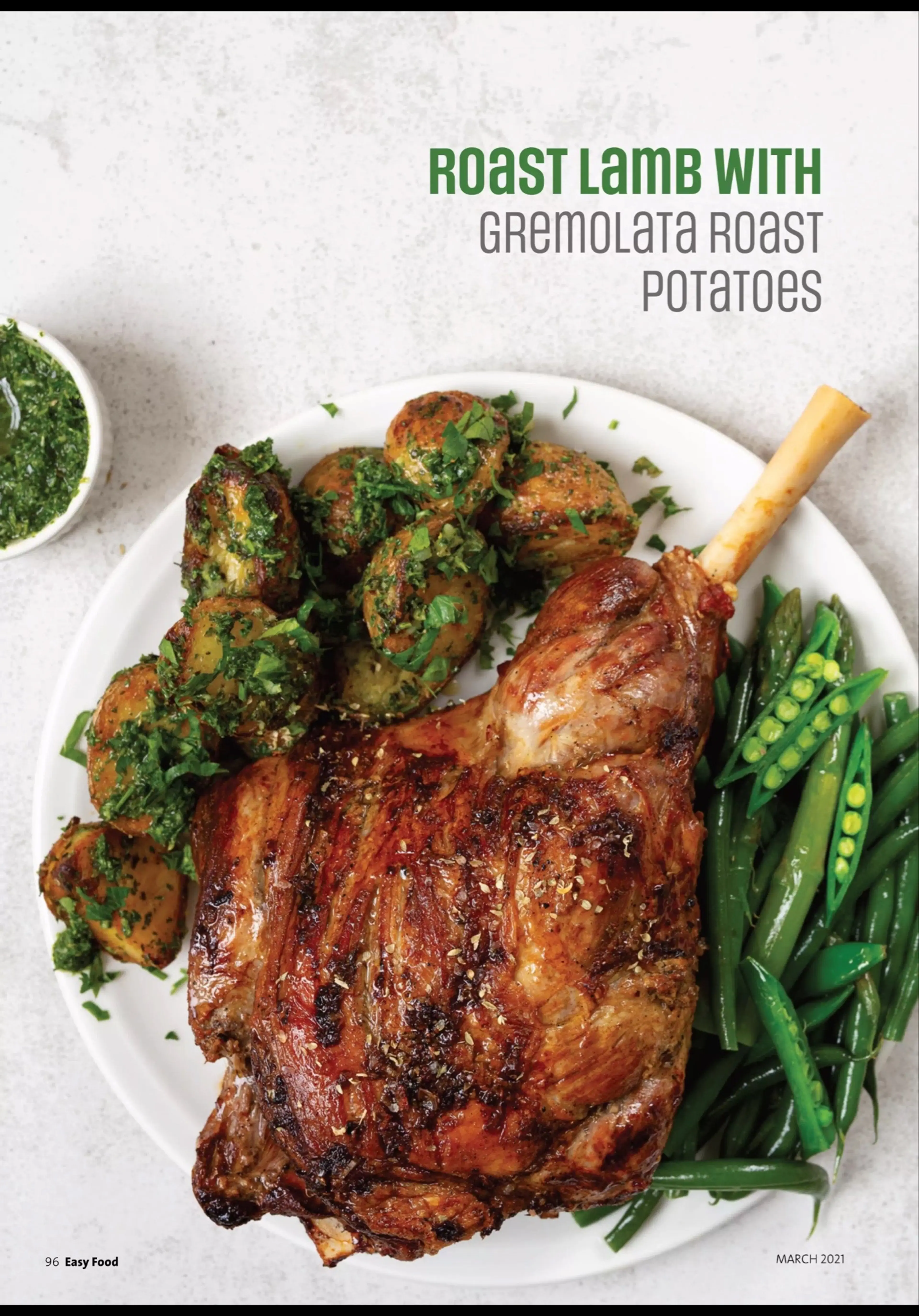 Roast Lamb With Gremolata Roast Potatoes
