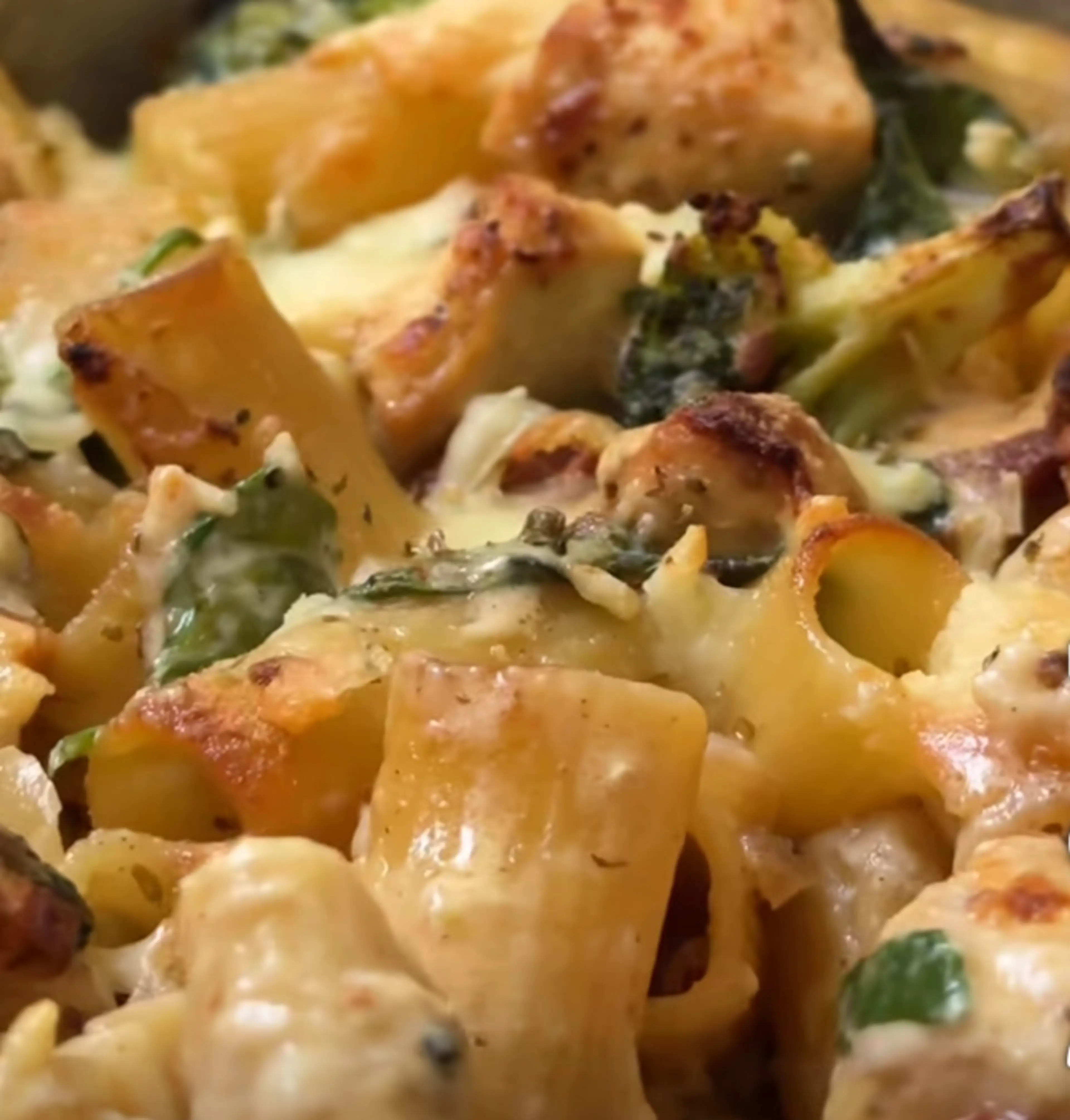 Chicken Spinach Pasta