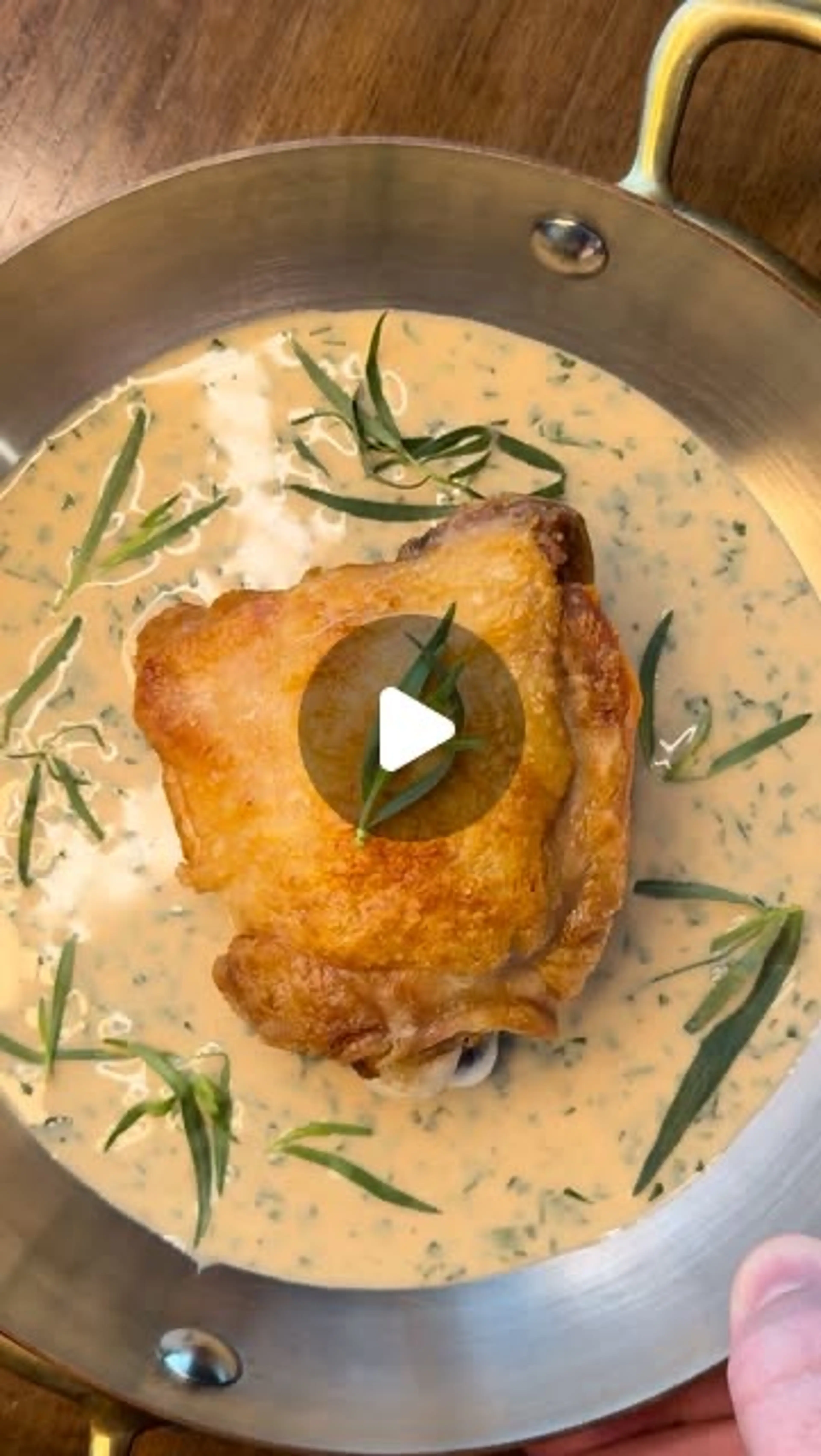 Poulet À L’estragon