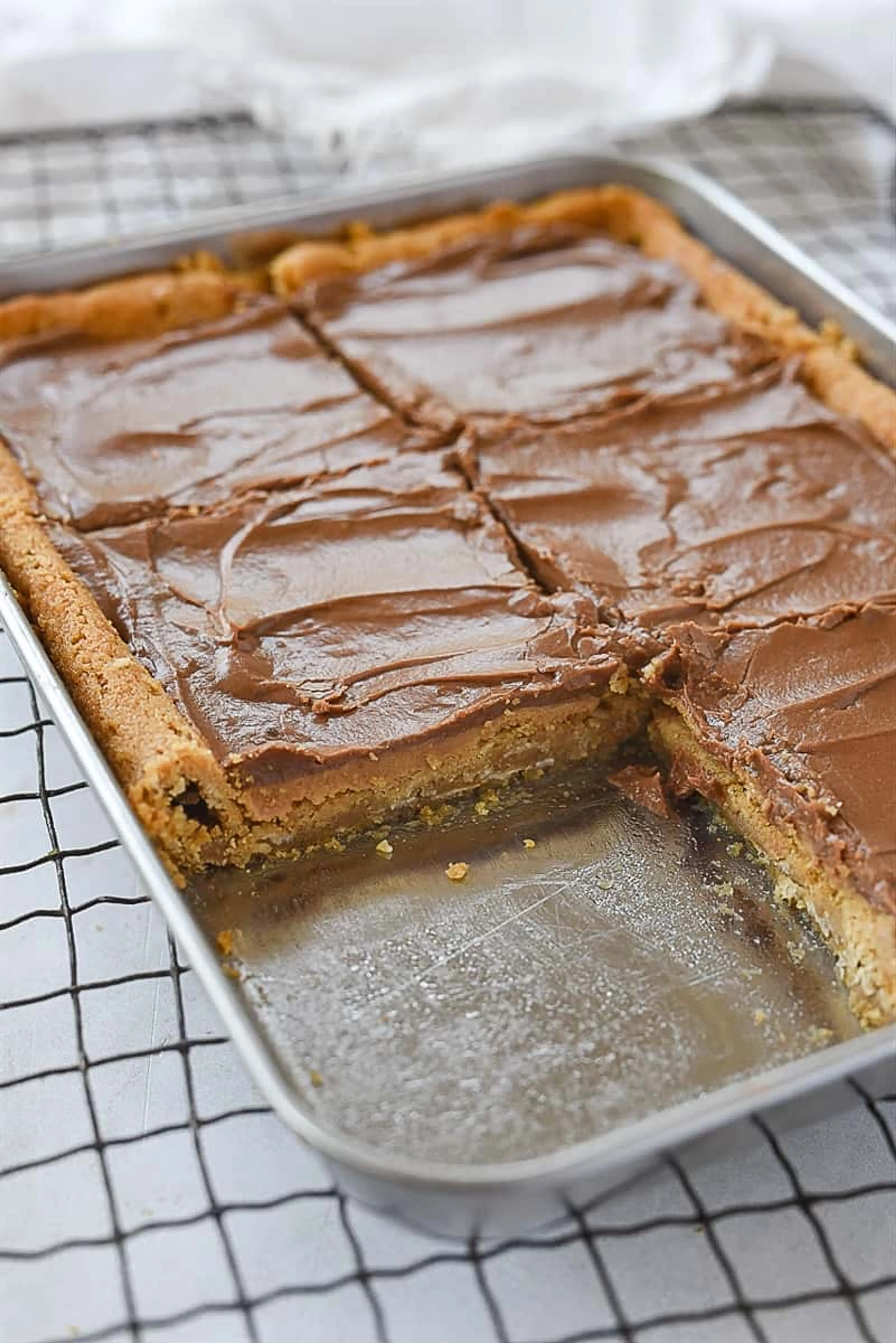 Small Batch Peanut Butter Bars Recipe